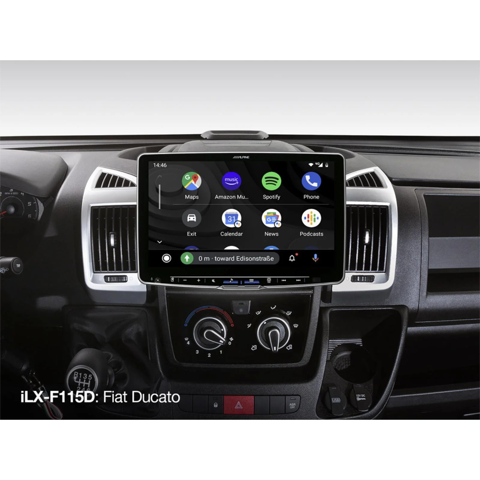 Alpine ILX-F115D Halo 11 Apple CarPlay Android Auto DAB Bluetooth 11" Car Stereo - Image 8