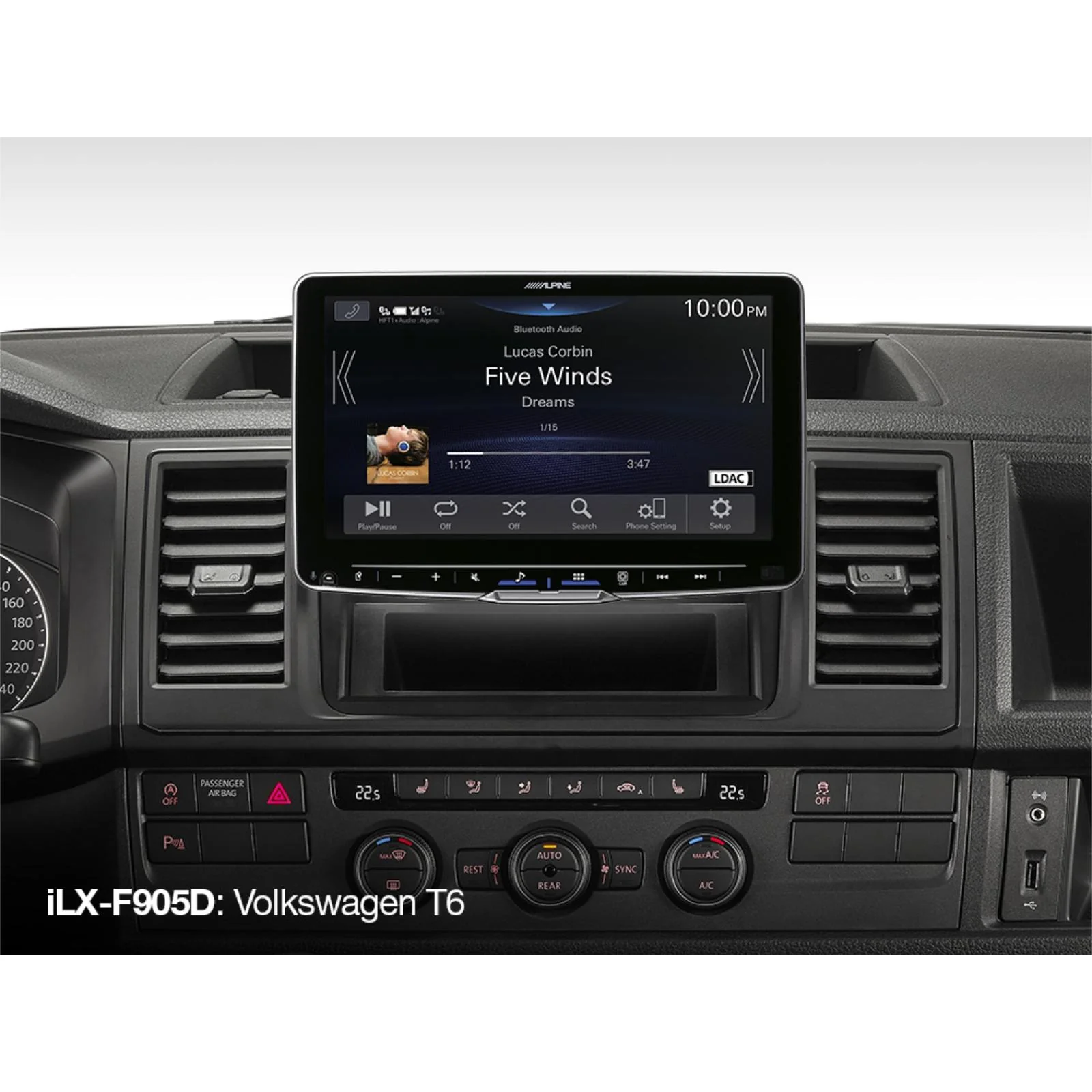 Alpine ILX-F905D Halo 9 Apple CarPlay Android Auto DAB Bluetooth 9" Car Stereo - Image 5