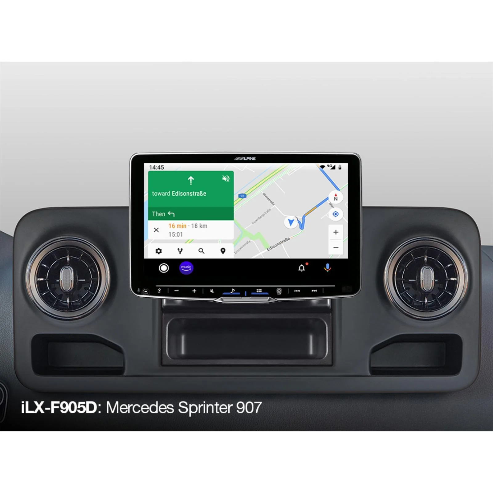 Alpine ILX-F905D Halo 9 Apple CarPlay Android Auto DAB Bluetooth 9" Car Stereo - Image 6