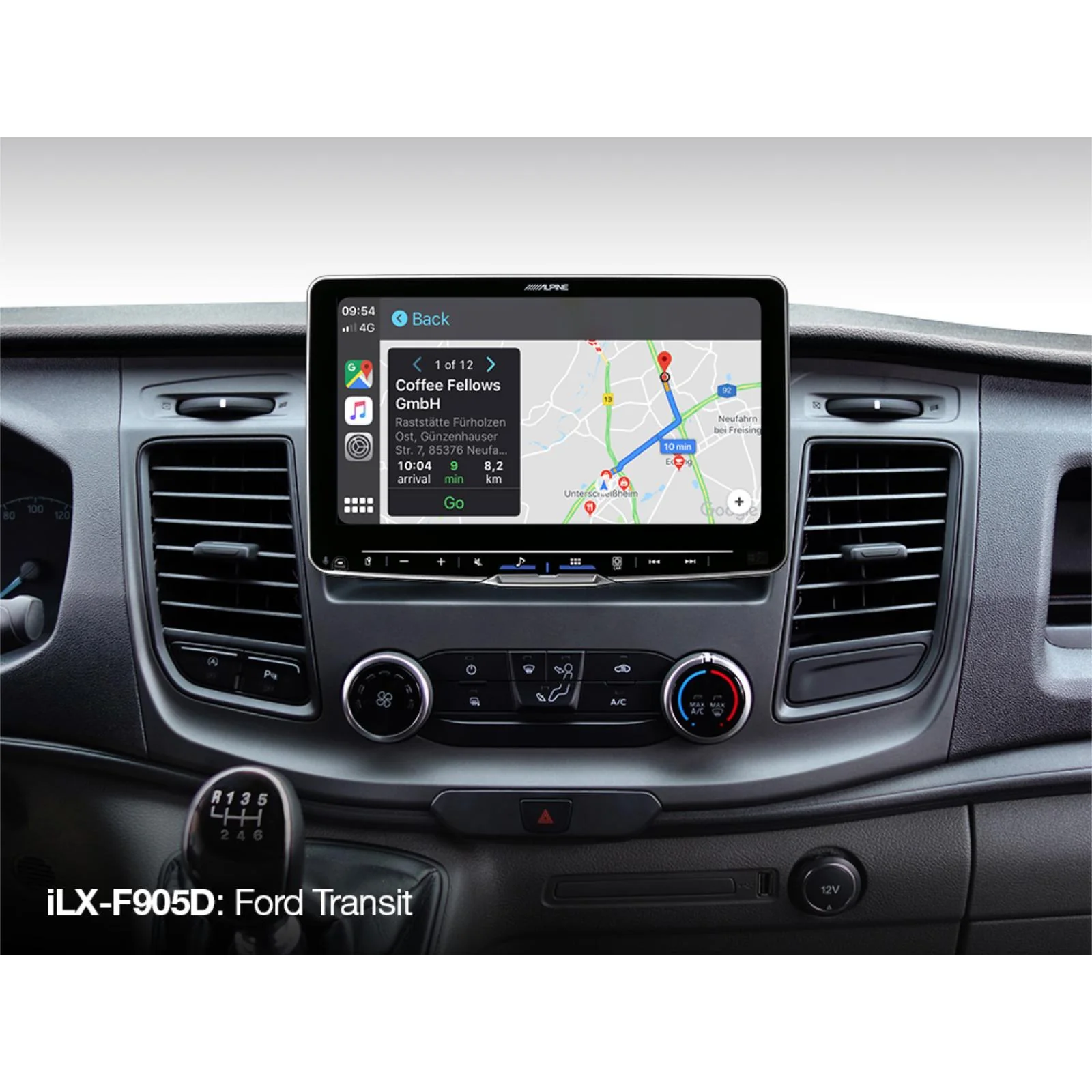 Alpine ILX-F905D Halo 9 Apple CarPlay Android Auto DAB Bluetooth 9" Car Stereo - Image 8