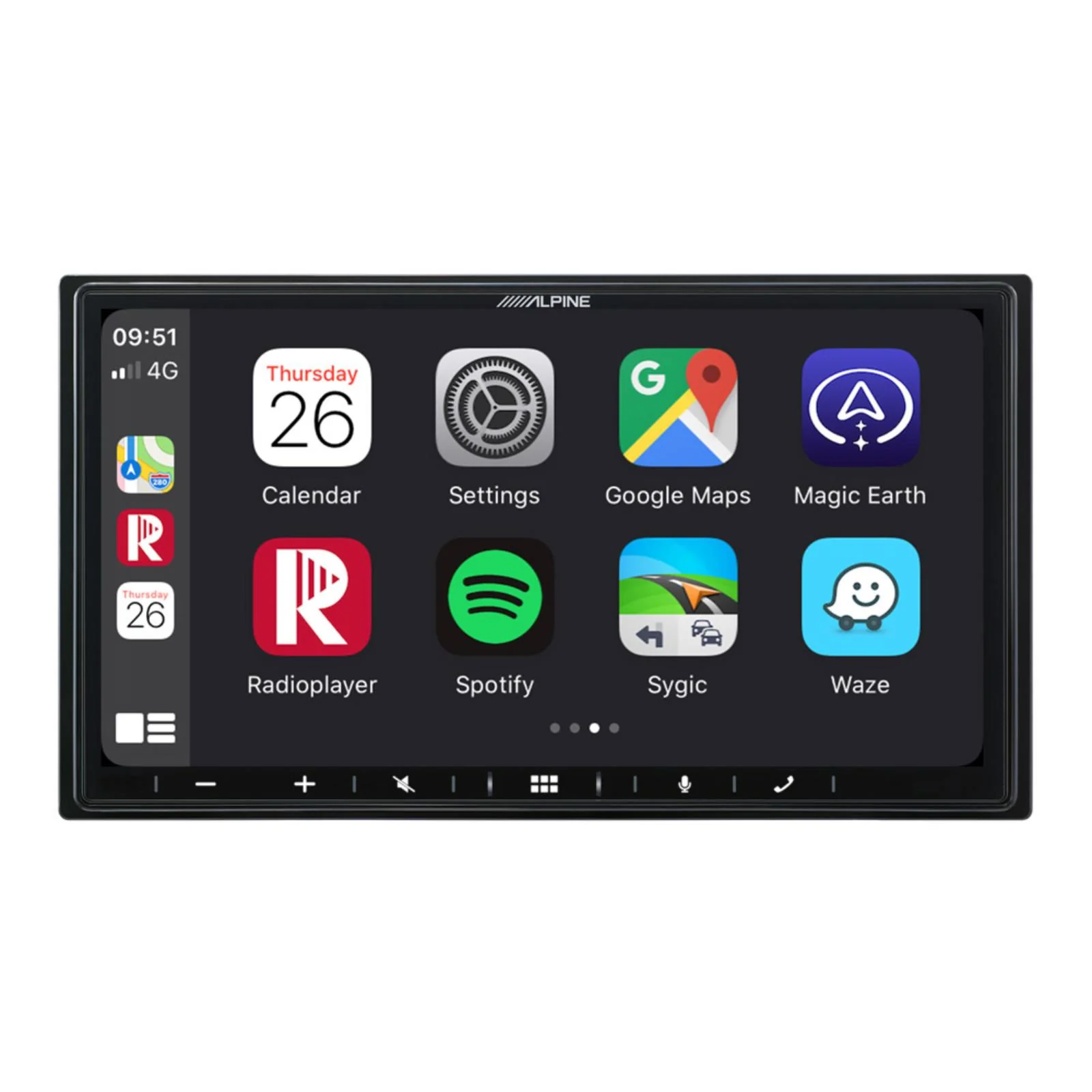Alpine ILX-W690D Apple CarPlay Android Auto DAB Radio Bluetooth 7" Car Stereo - Image 3