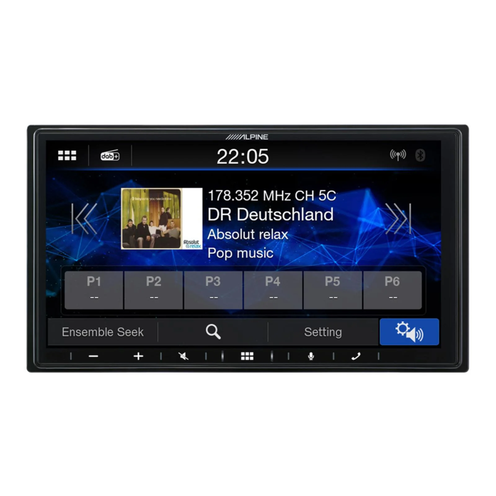 Alpine ILX-W690D Apple CarPlay Android Auto DAB Radio Bluetooth 7" Car Stereo - Image 4