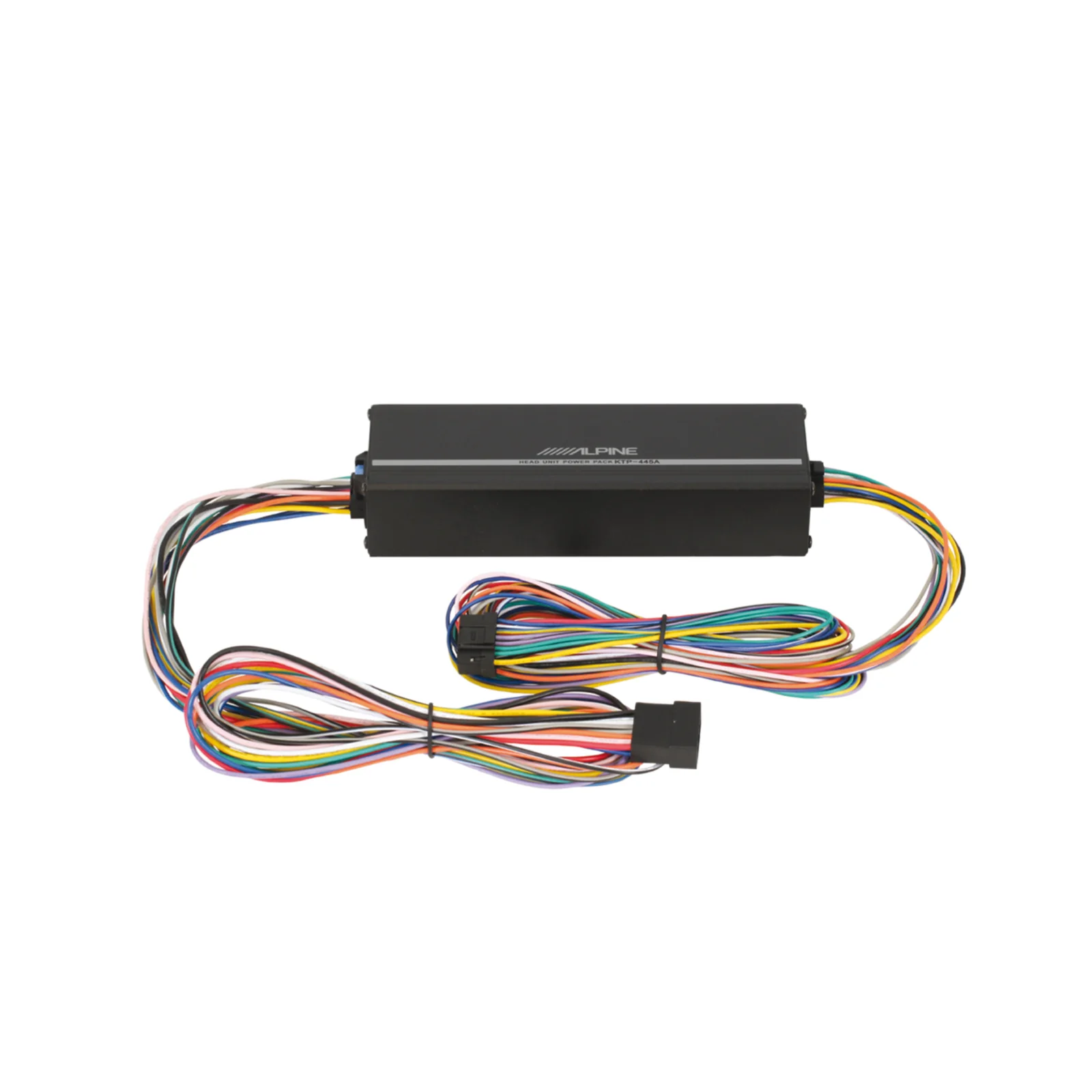 Alpine KTP 445A Amplifier 4 Channel Head Unit Compact Power Pack 4x45w RMS - Image 2