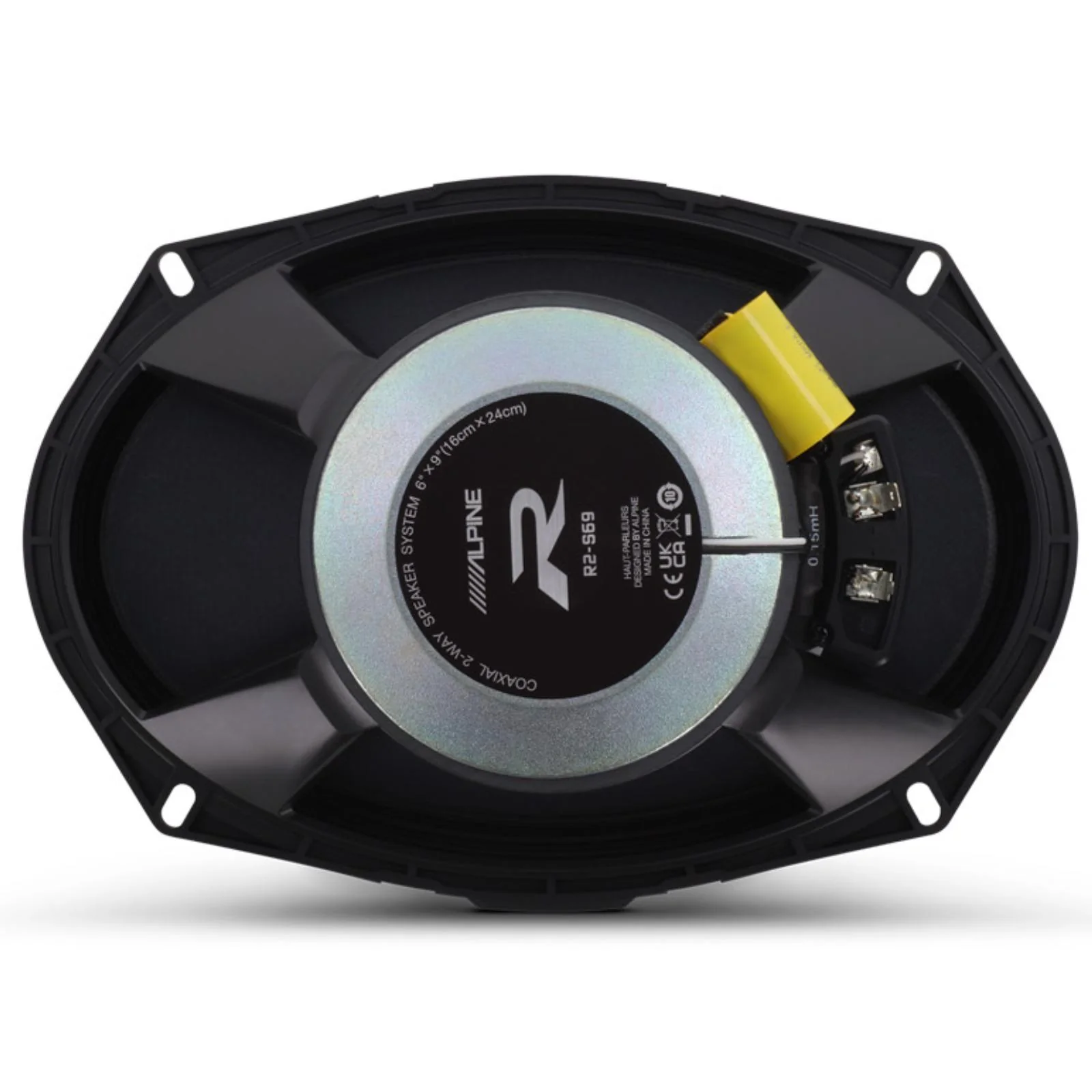 Alpine R2-S69 Speakers 6x9 Inch 2022 R Series 2 Way Parcel Shelf Coaxial 100w - Image 4