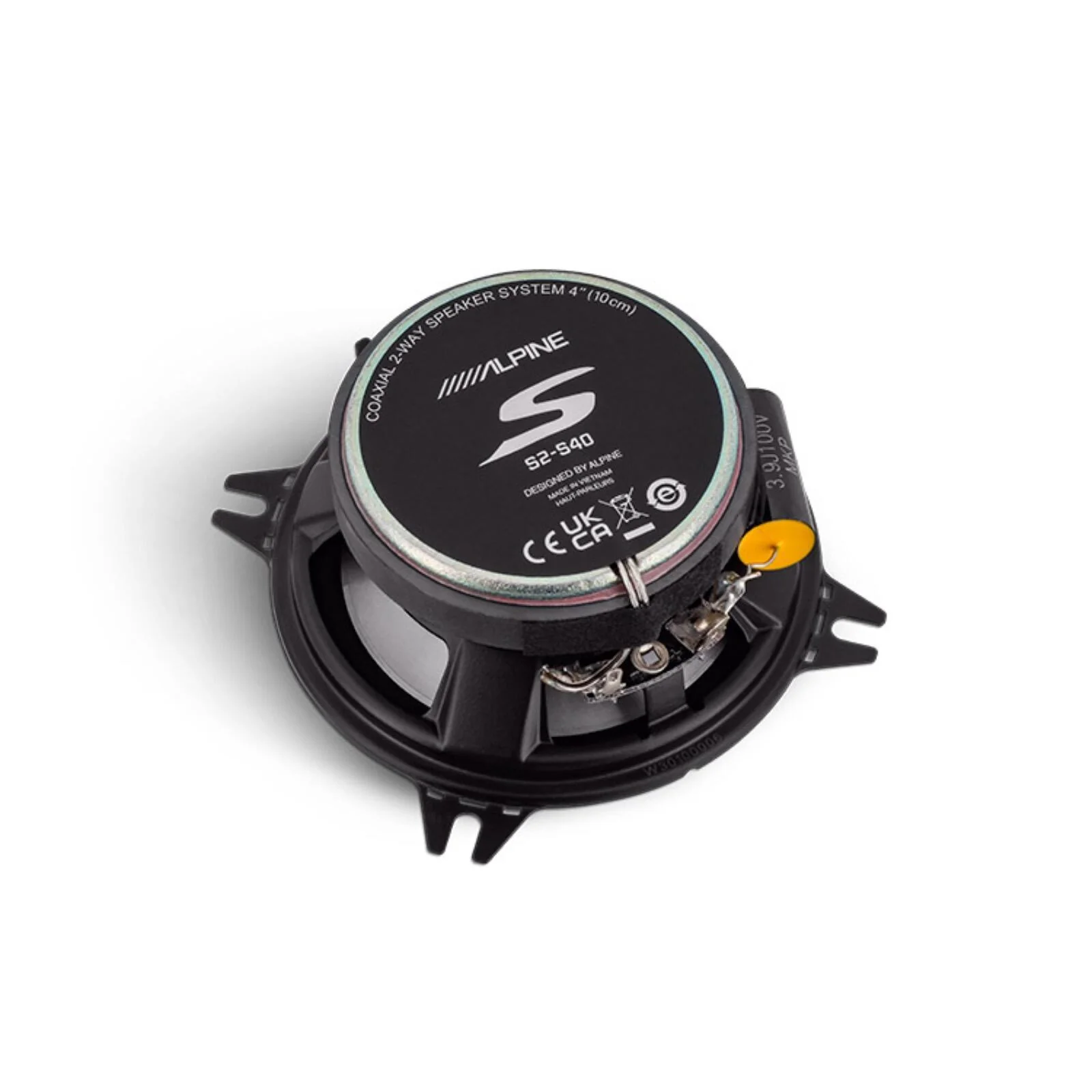 Alpine S2-S40 Speakers 4 Inch 10cm S2 Series Car 2 Way Coaxial 45w RMS Pair - Image 3