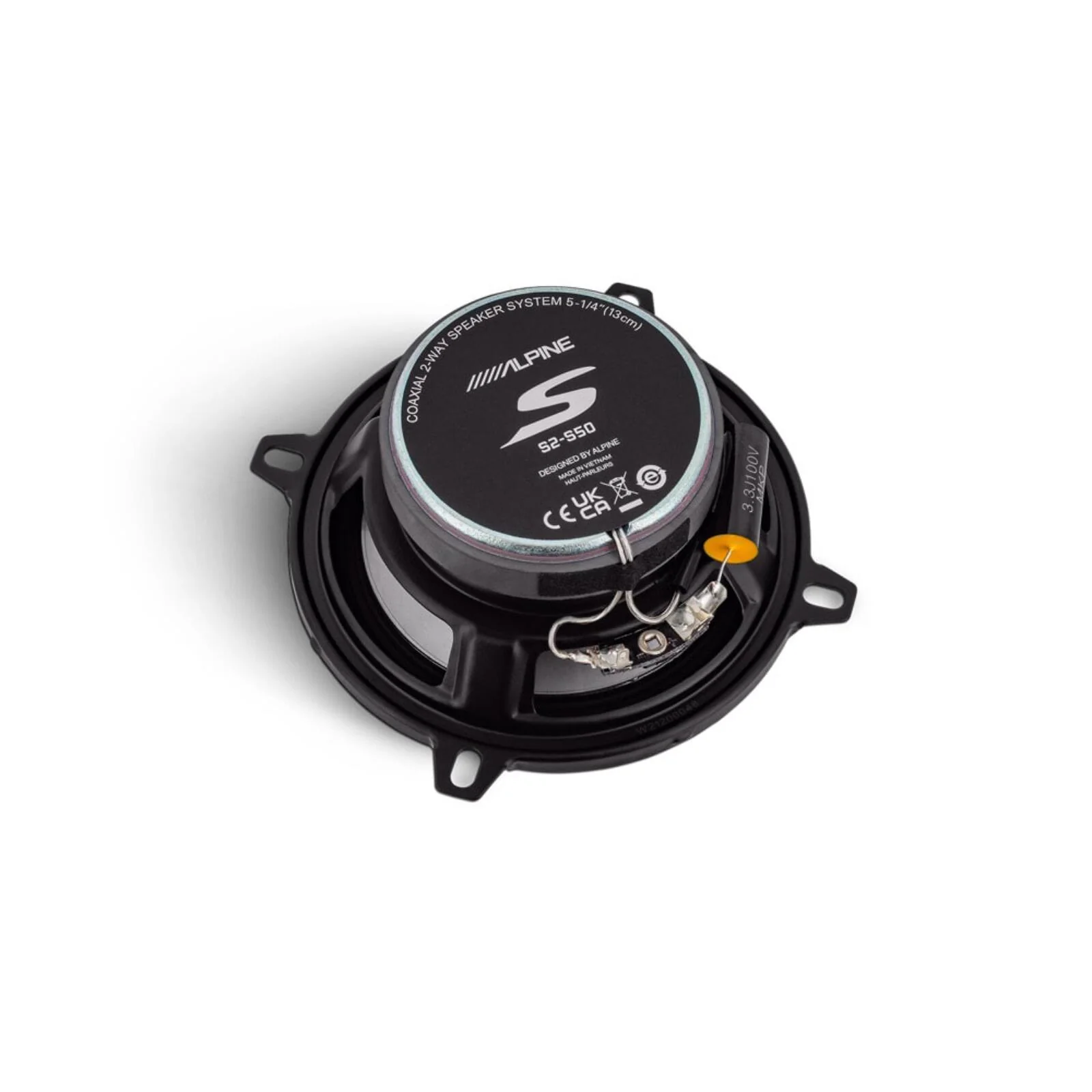 Alpine S2-S50 Speakers 5 Inch 13cm S2 Series Car 2 Way Coaxial 55w RMS Pair - Image 4