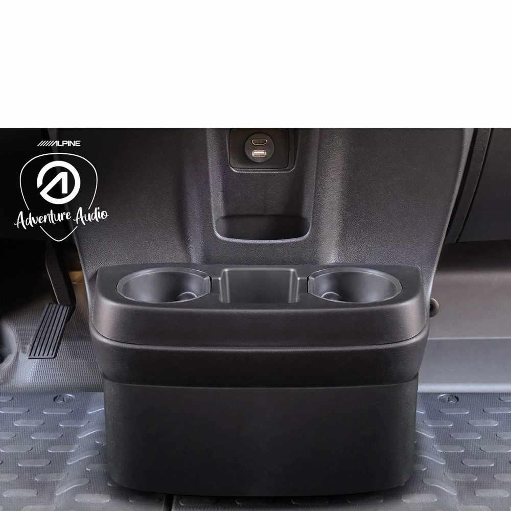 Alpine SWC-D84S Subwoofer Stealth Shallow Mount Sub for Fiat Ducato III 75w RMS - Image 3