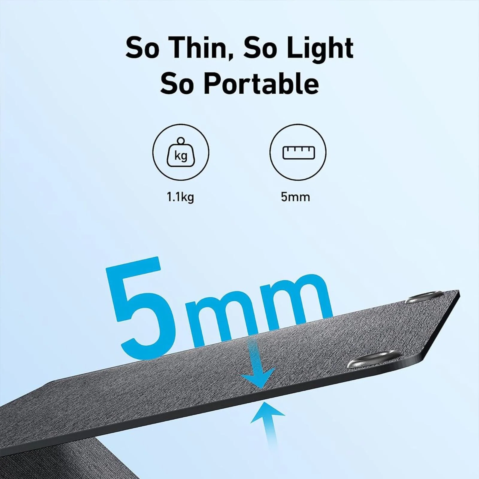 Anker SOLIX 30w Portable Solar Panel PS30 for On-the-Go Charging with USB - Image 3