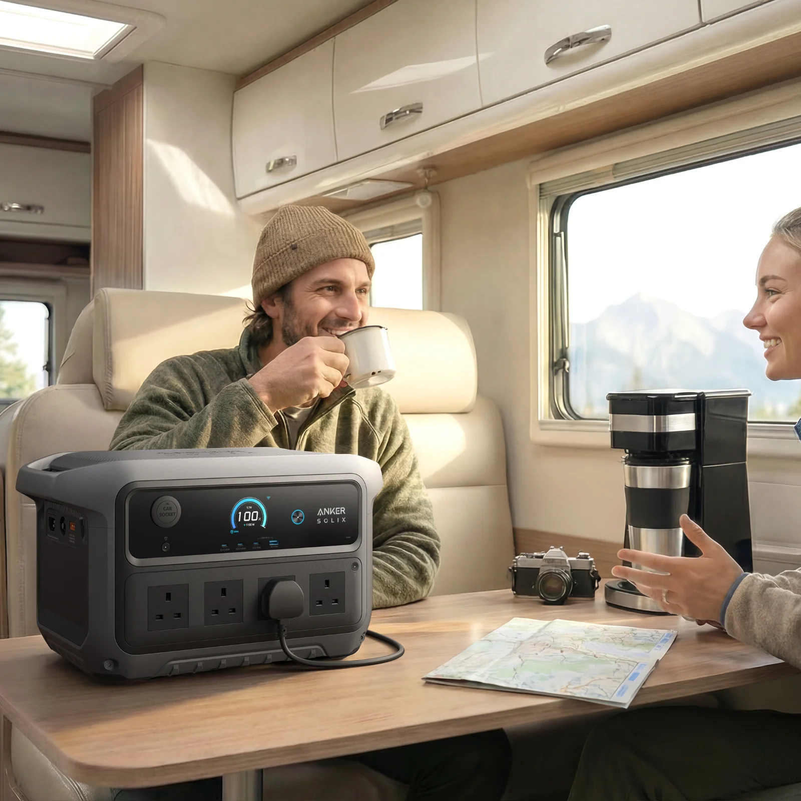 Anker SOLIX C2000 Gen 2 Portable Battery Power Station + Alternator Charger - Image 11