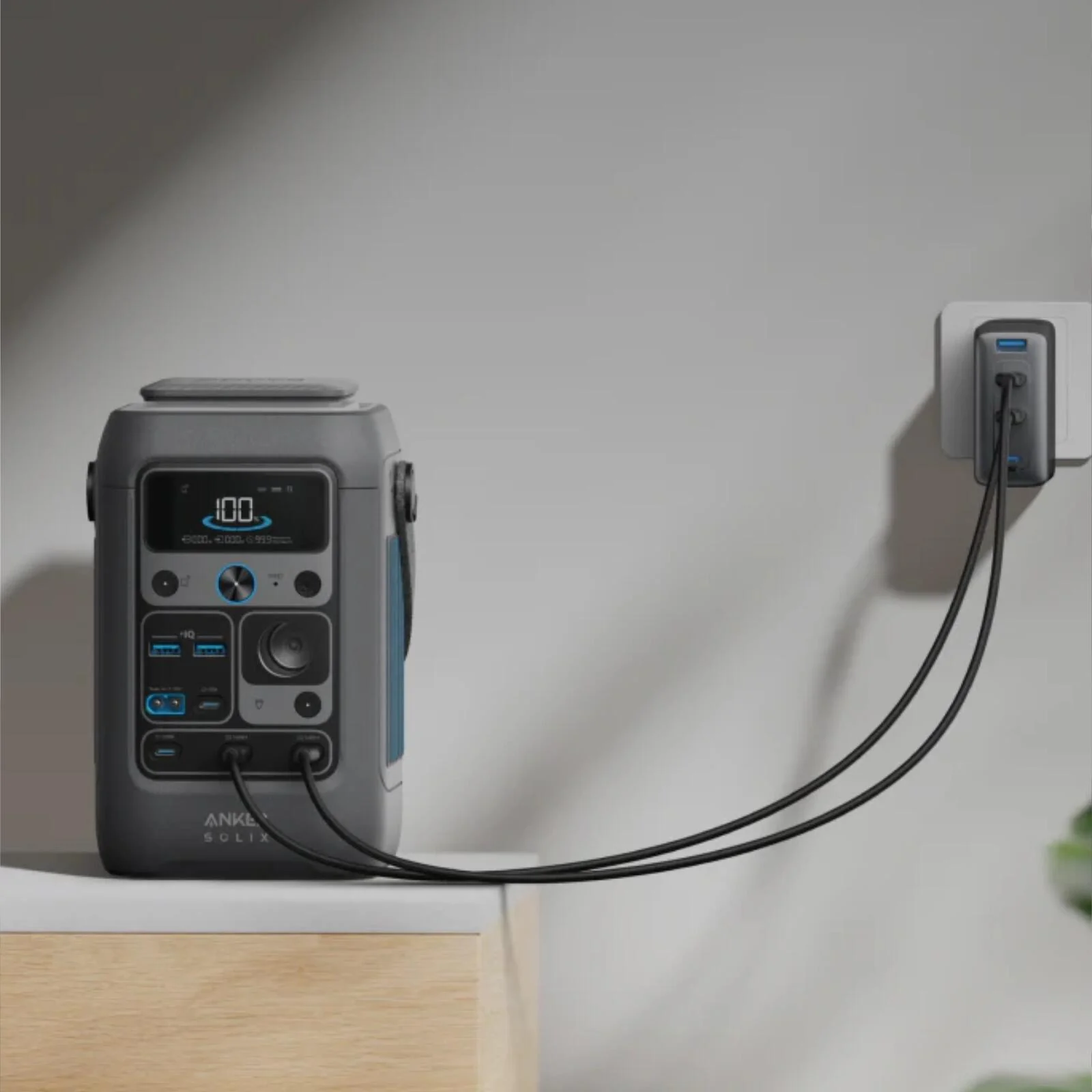 Anker SOLIX C300X DC 288Wh 300w Portable Battery Power Station 3 Year Warranty - Image 9