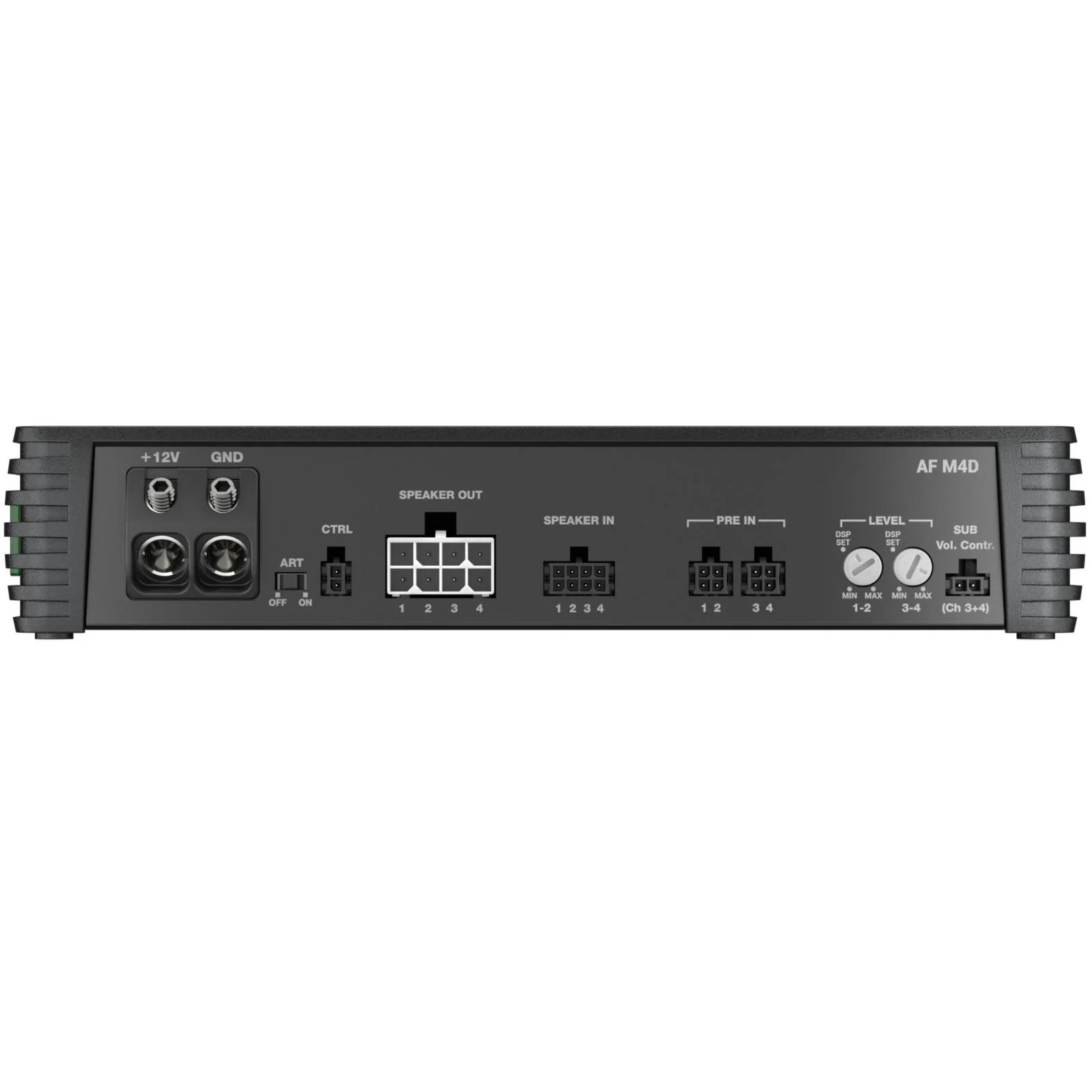 Audison Forza AF M4D Amplifier 4 Channel Bridgeable Class D Amp 1040w RMS - Image 2
