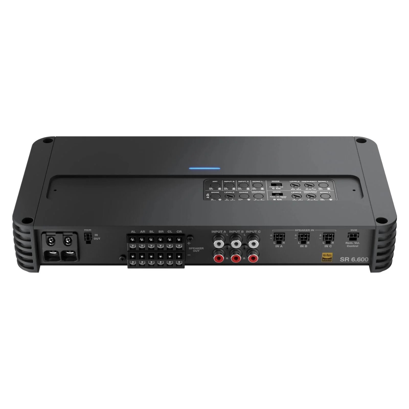 Audison SR 6.600 Amp 6 Channel High Power Bridgeable Speaker Amplifier 1120w RMS - Image 2