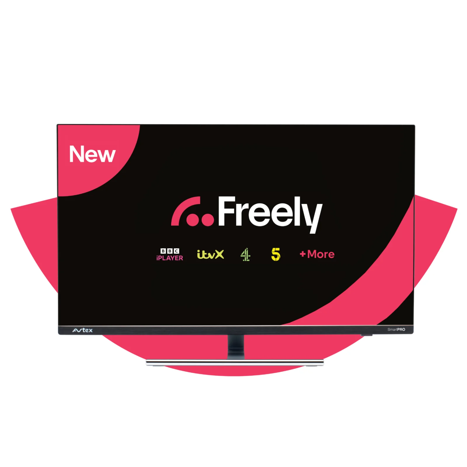 Avtex SmartPRO 27" HD TV 12v Freely Television Satellite Decoder Apps Wi-Fi - Image 9