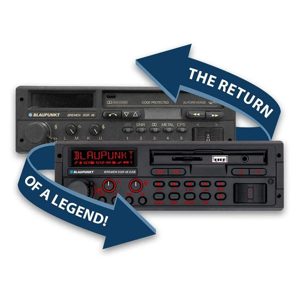 Blaupunkt Bremen SQR 46 Retro Car Stereo 80's Classic Bluetooth DAB+ USB SD AUX - Image 10