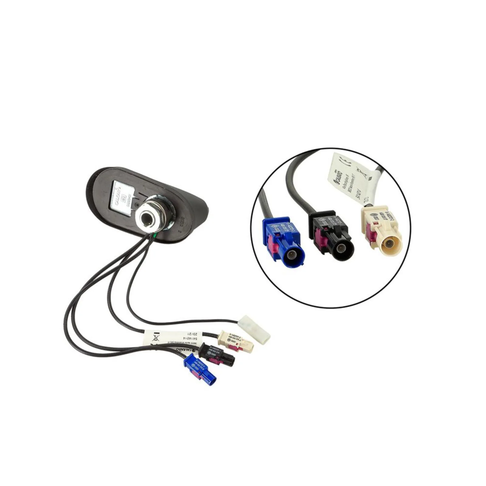 Calearo AM FM & DAB+ GPS Aerial Roof Mount Short Whip Digital Antenna 7677845 - Image 3