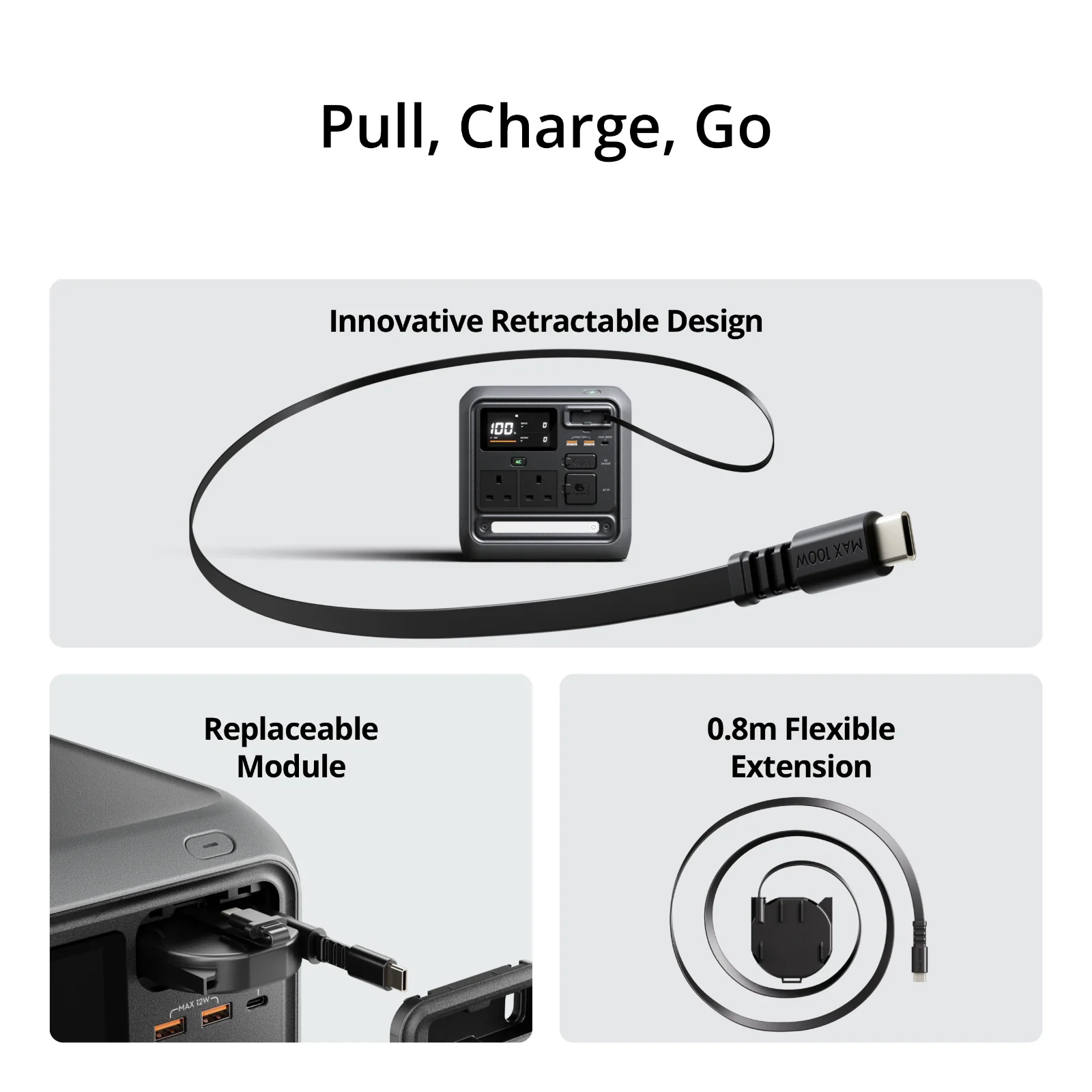 DJI Power 1000 Mini 1000Wh 1000w Ultra Portable Battery Power Station - Image 6