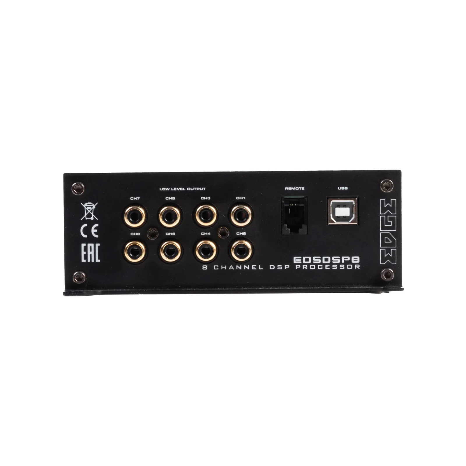 Edge EDS8DSP-E3 Street Series 8 Channel DSP Digital Sound Processor - Image 3