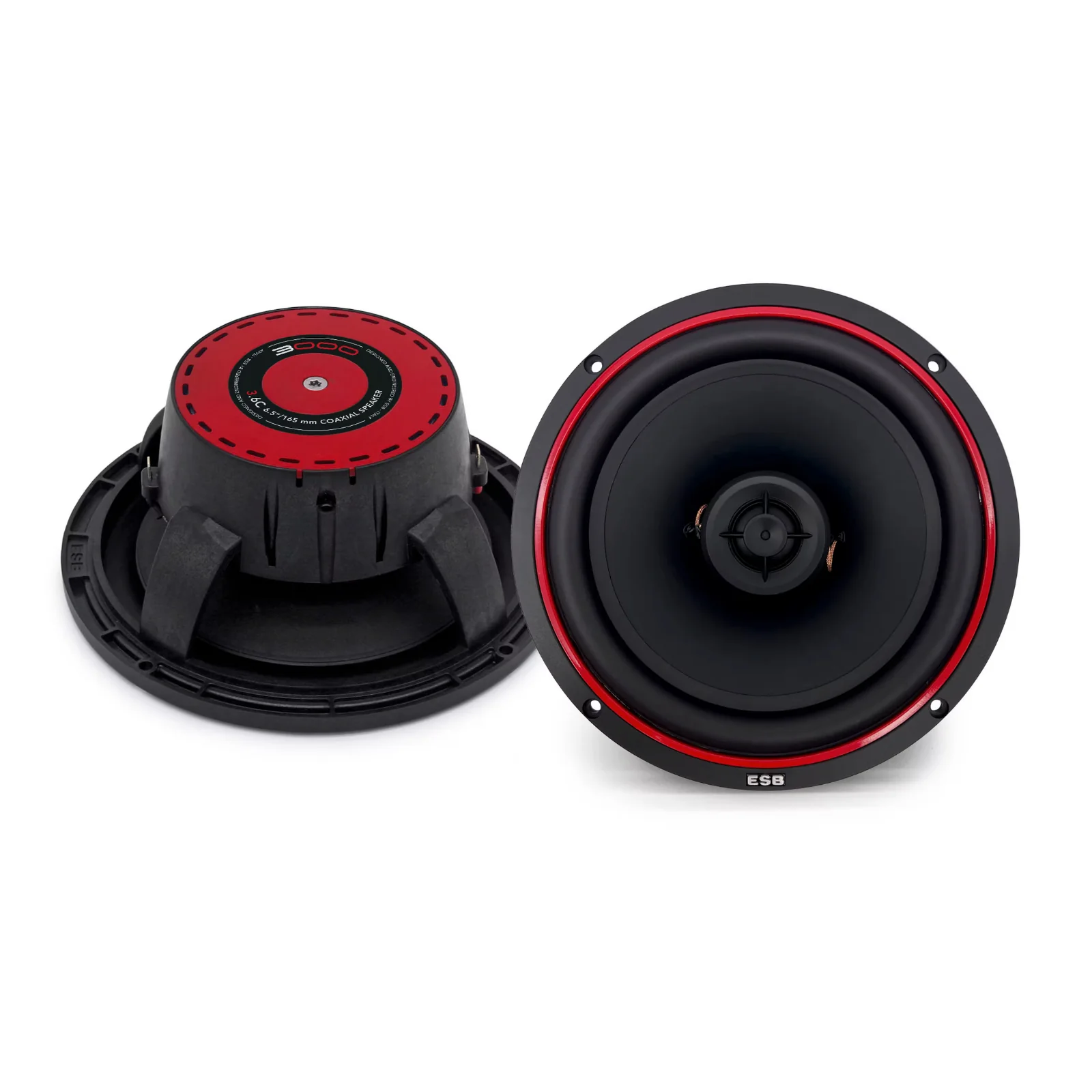 ESB 3.6C 2 Way 6.5 Inch Coaxial Car Speaker 80w RMS Pair