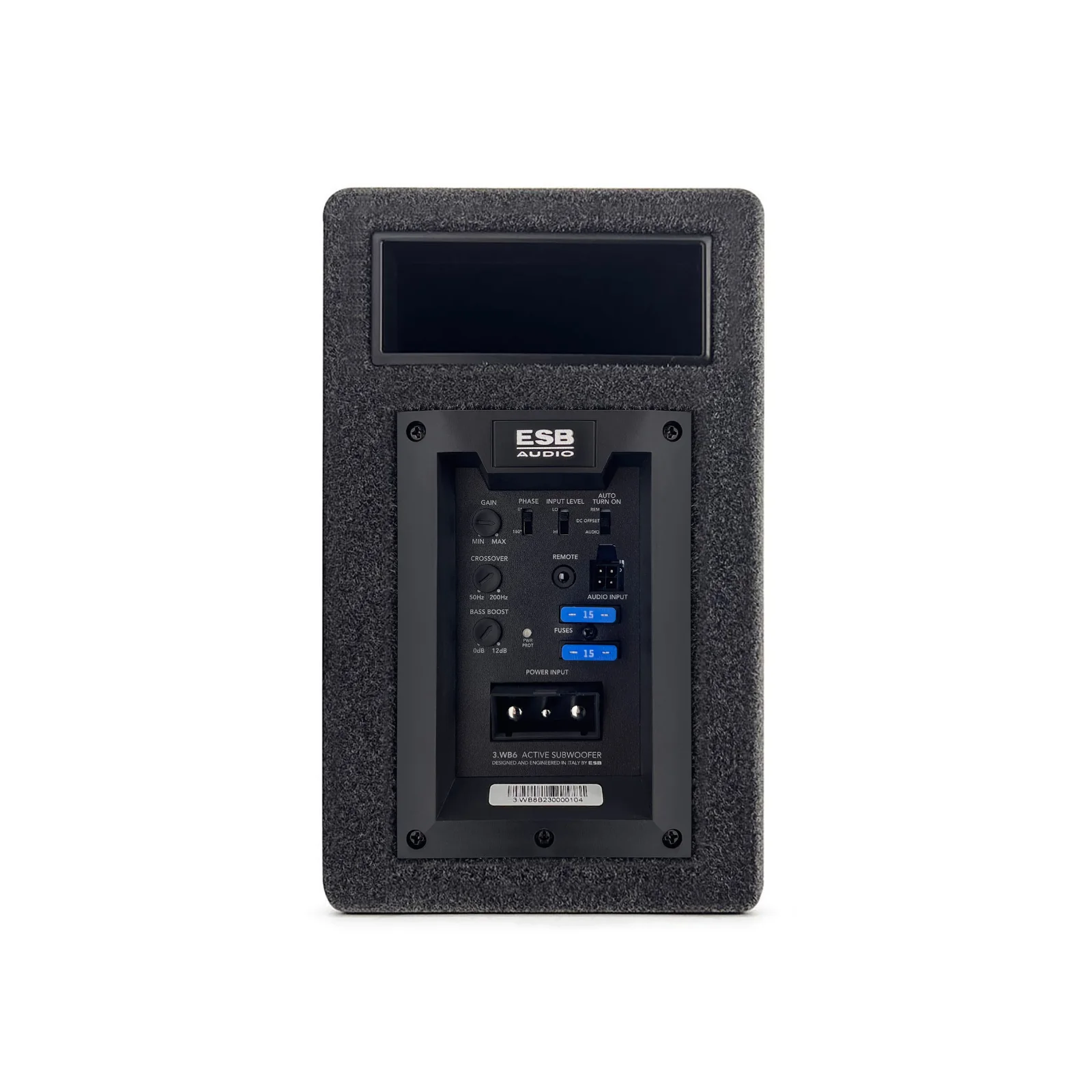 ESB 3.WB6 Tremila Series 6.5 Inch Active Ported Subwoofer Enclosure 250w RMS - Image 3