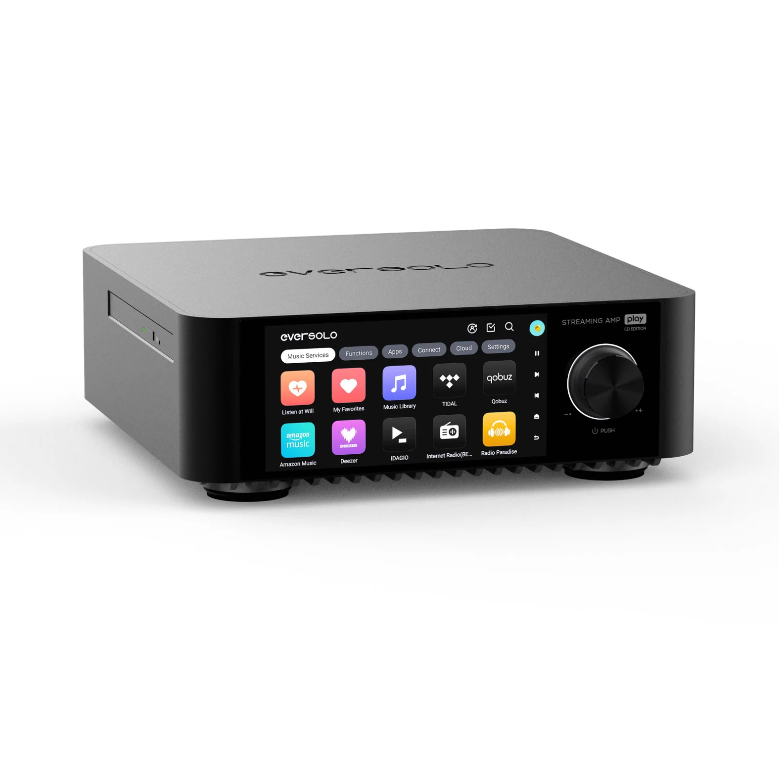 Eversolo Play CD Edition Streaming DAC Amplifier All In One App Music Streamer - Image 4