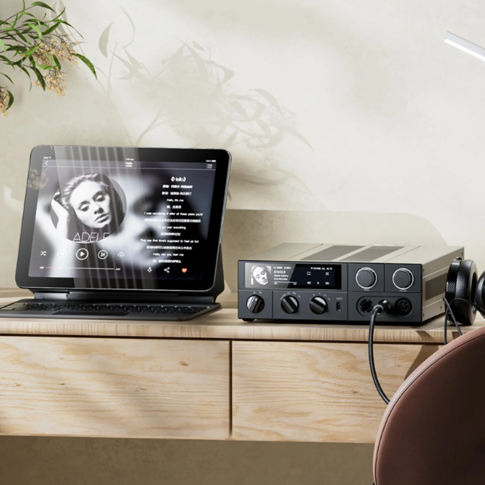 FiiO K15 Desktop DAC and Headphone Amplifier Bluetooth Media Streamer Black - Image 2