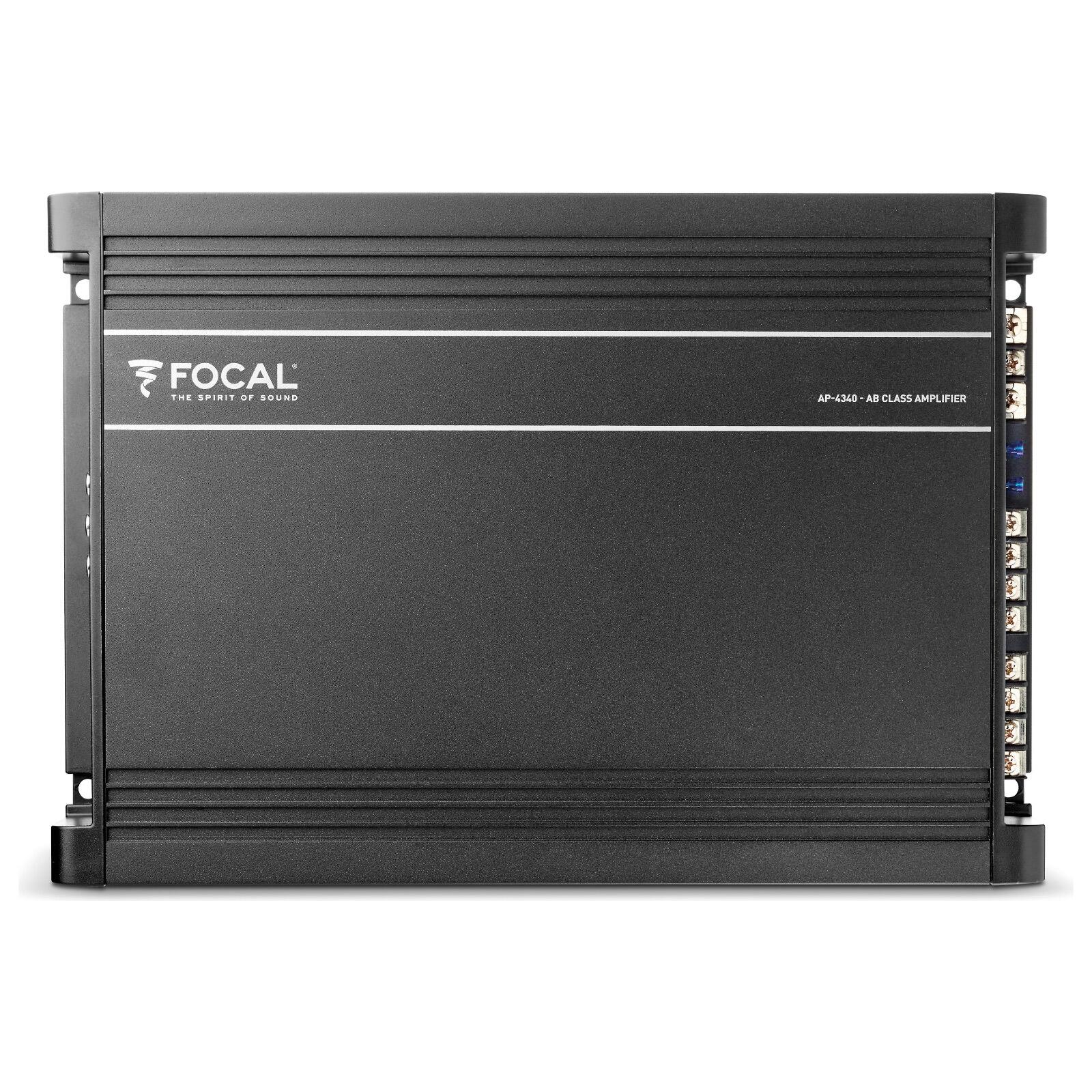 Focal AP 4340 Auditor Series 4 Channel Amp Class A B Car Amplifier 4 x 70w RMS - Image 4