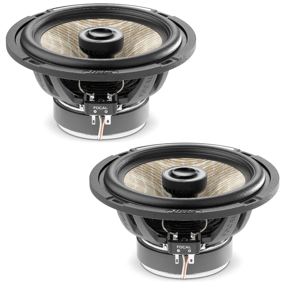 Focal PC165FE Flax Evo Series 2 Way 6.5" Car Door Coaxial Speakers 70w RMS Pair