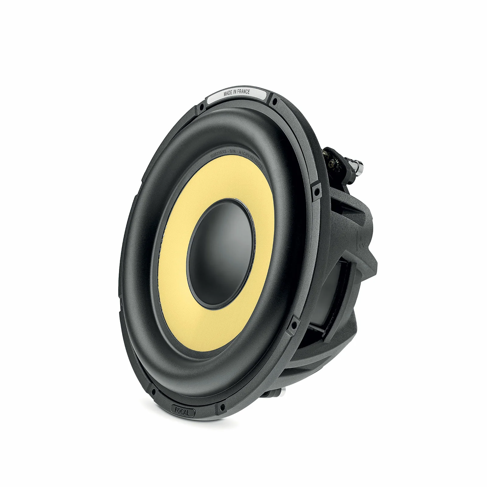 Focal SUB 25 KXS K2 Power Series 10 Inch 25cm Shallow Depth Subwoofer 350w RMS