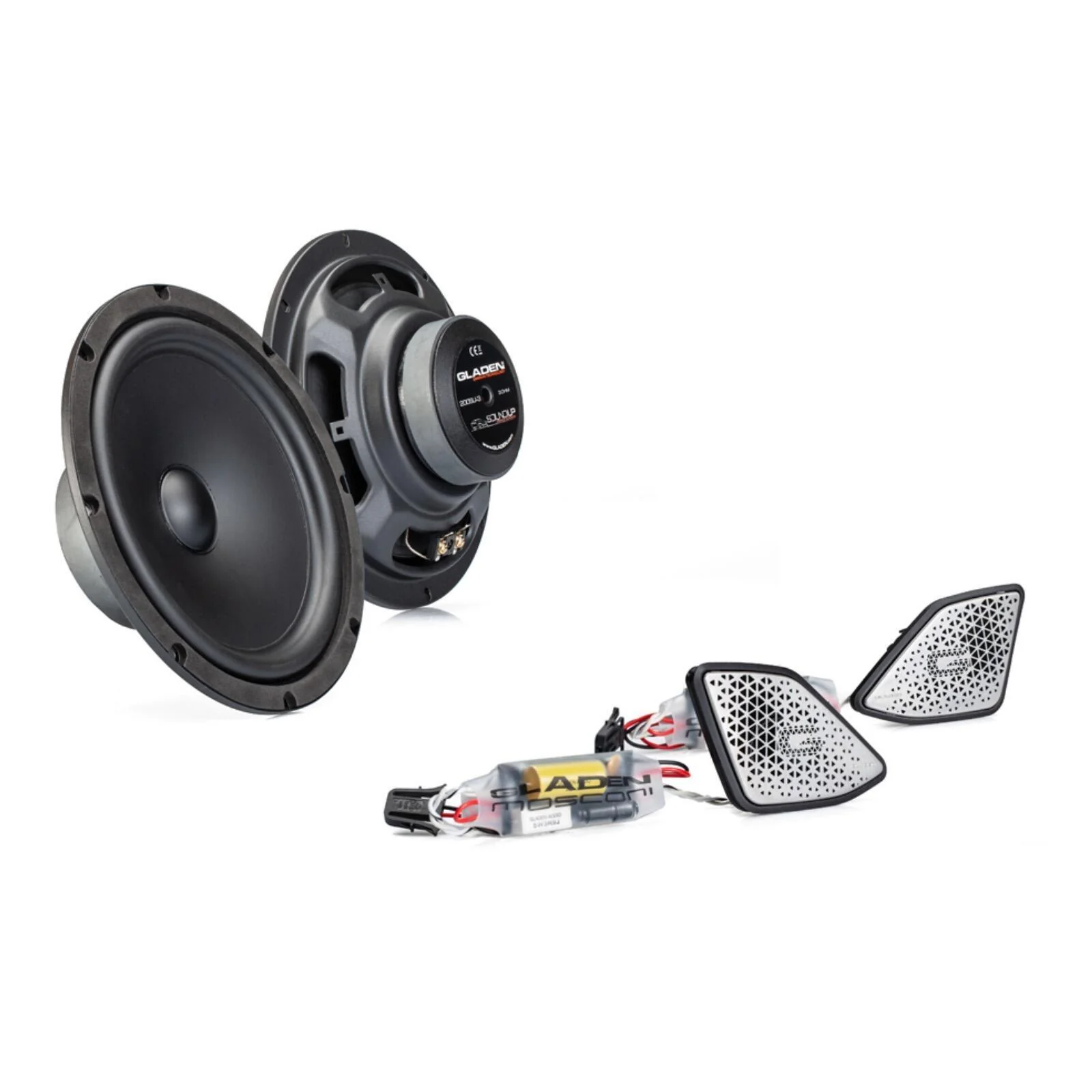 Gladen Sound Up Kit Speakers, Sub & DSP Amp for Volkswagen Transporter T6 - Image 5