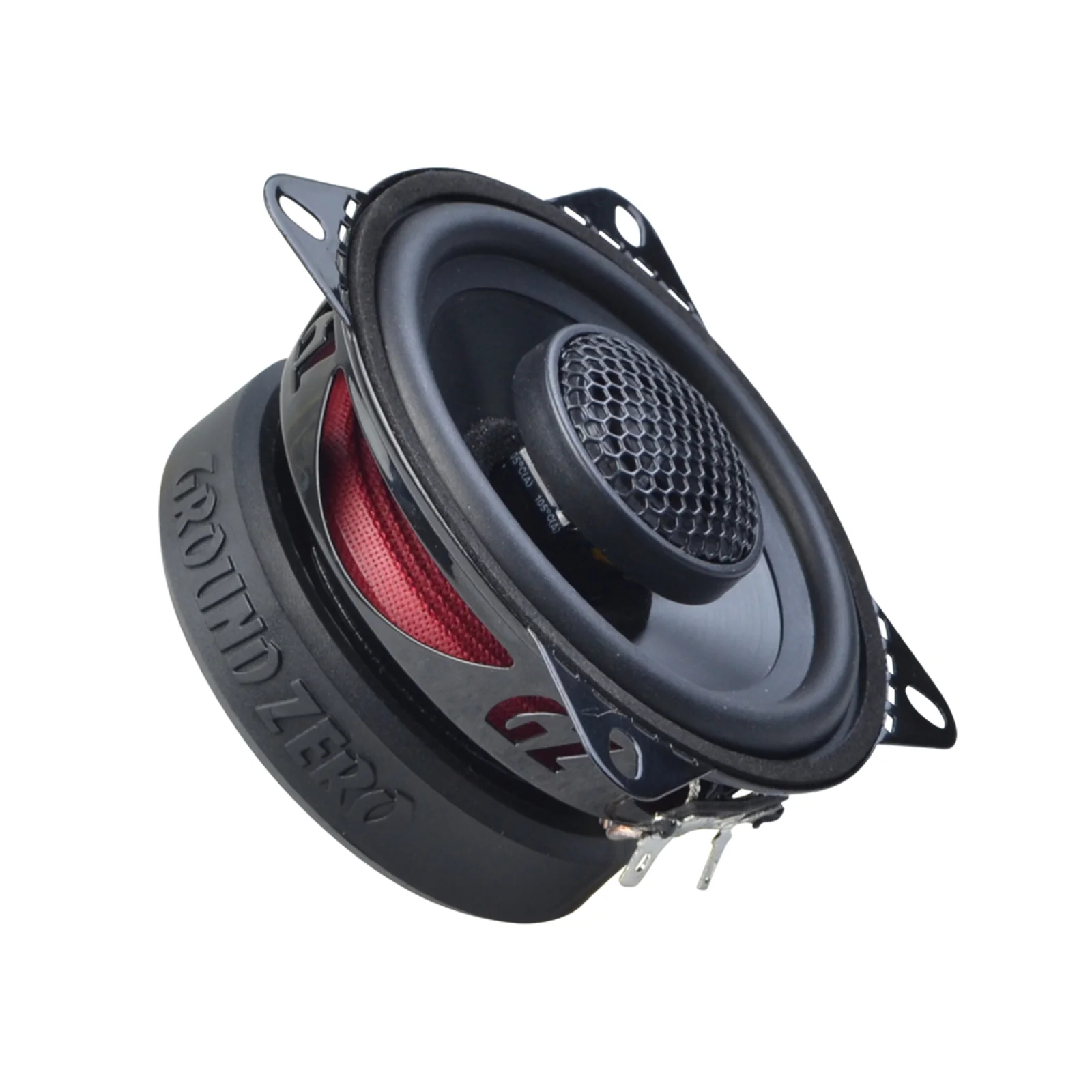 Ground Zero Radioactive GZRF 4.0SQX 4 Inch 2 Way Coaxial Speaker System 70w RMS - Image 2