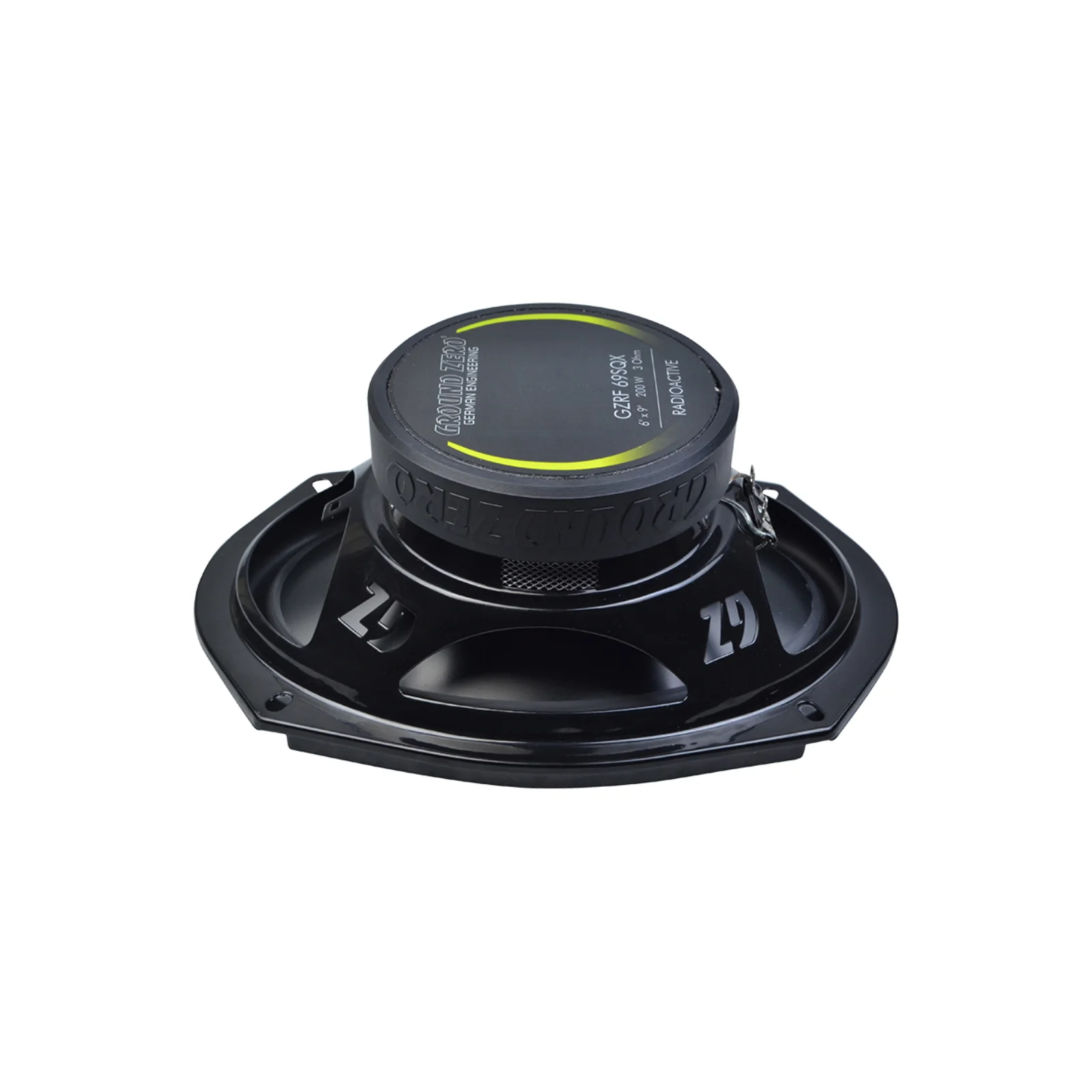 Ground Zero Radioactive GZRF 69SQX 6x9 Inch 3 Way Coaxial Speakers 130w RMS - Image 5