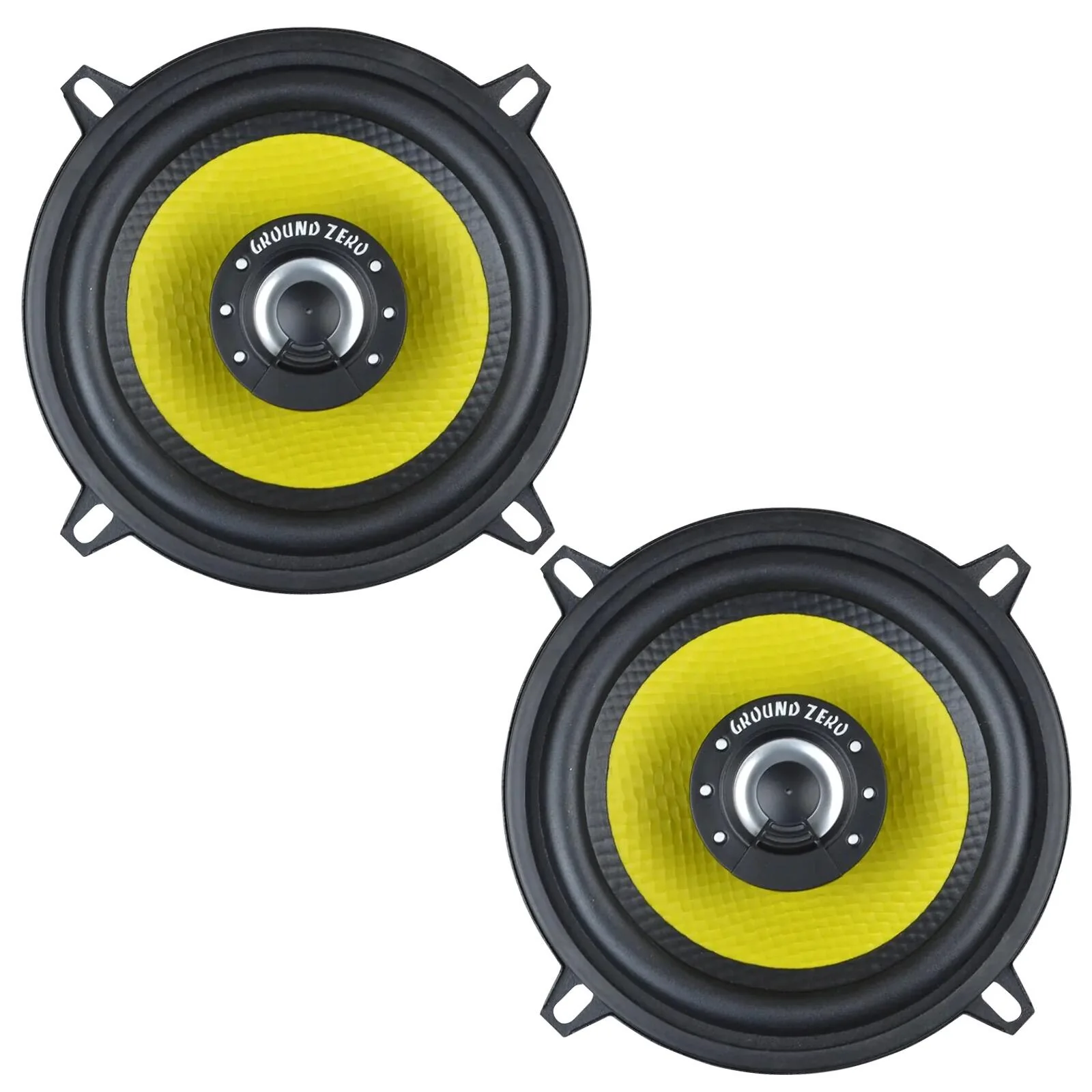 Ground Zero Titanium GZTF 5.2X 5 Inch 2 Way Car Van Coaxial Door Speaker 80w RMS