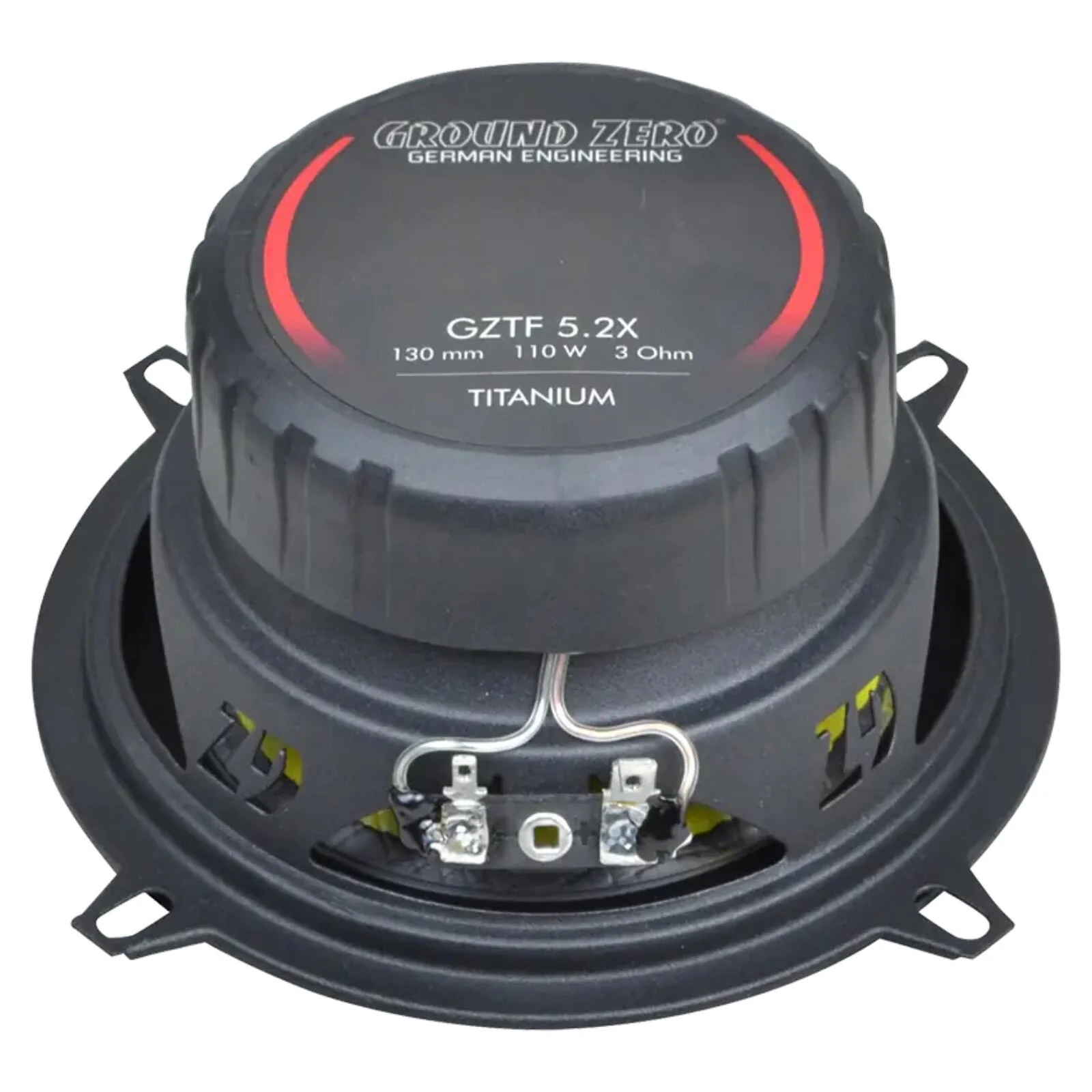 Ground Zero Titanium GZTF 5.2X 5 Inch 2 Way Car Van Coaxial Door Speaker 80w RMS - Image 4
