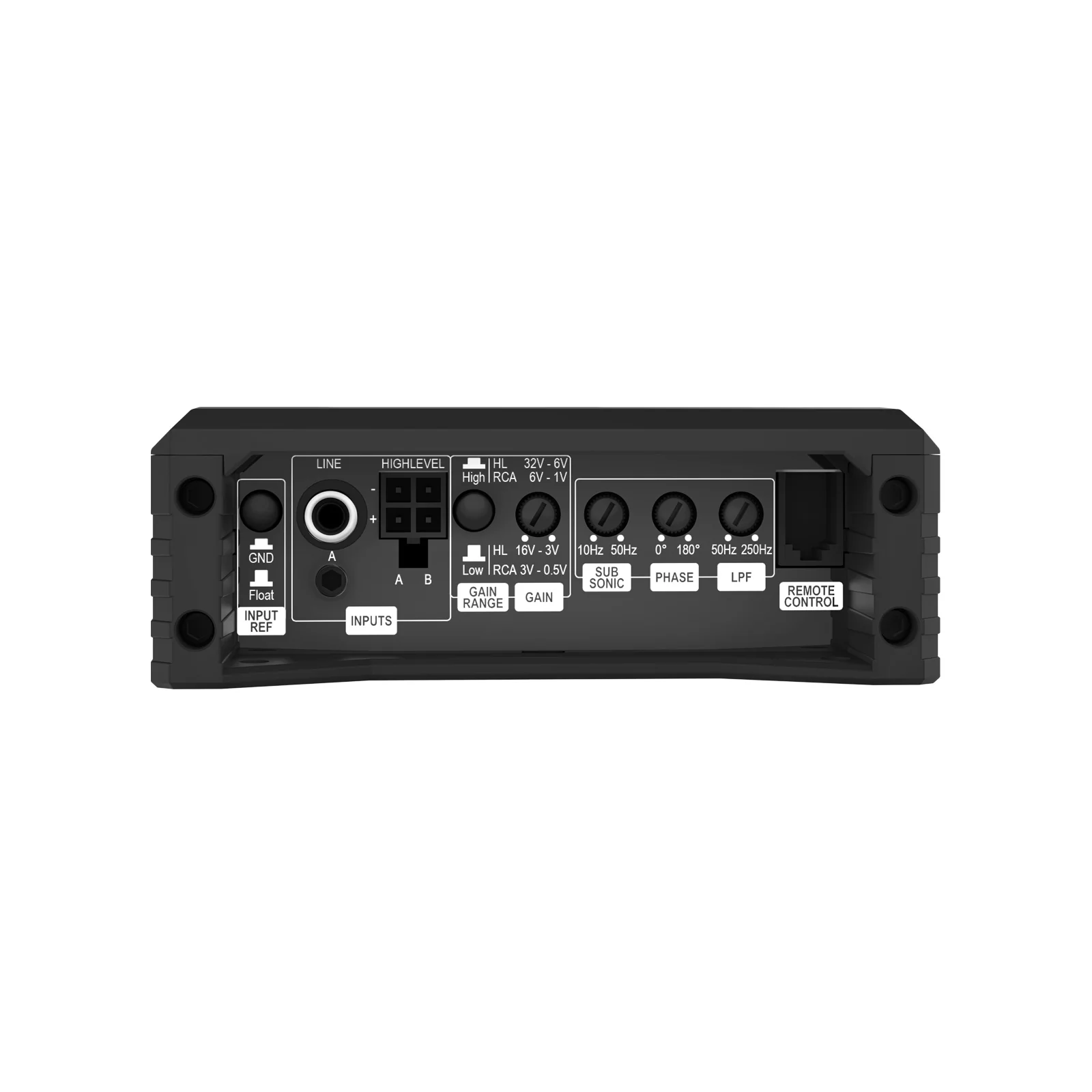 Helix Amplify 201 X-Over Subwoofer Amplifier with Crossover Mono Sub Amp 750w - Image 2