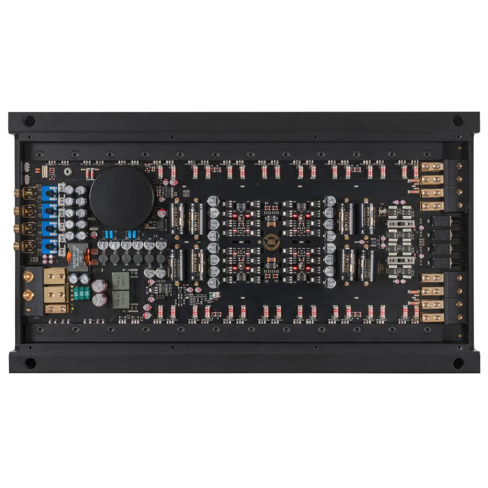 Helix C Four 4 Channel Class A B High End Amplifier Active Crossover 4x150w RMS - Image 3