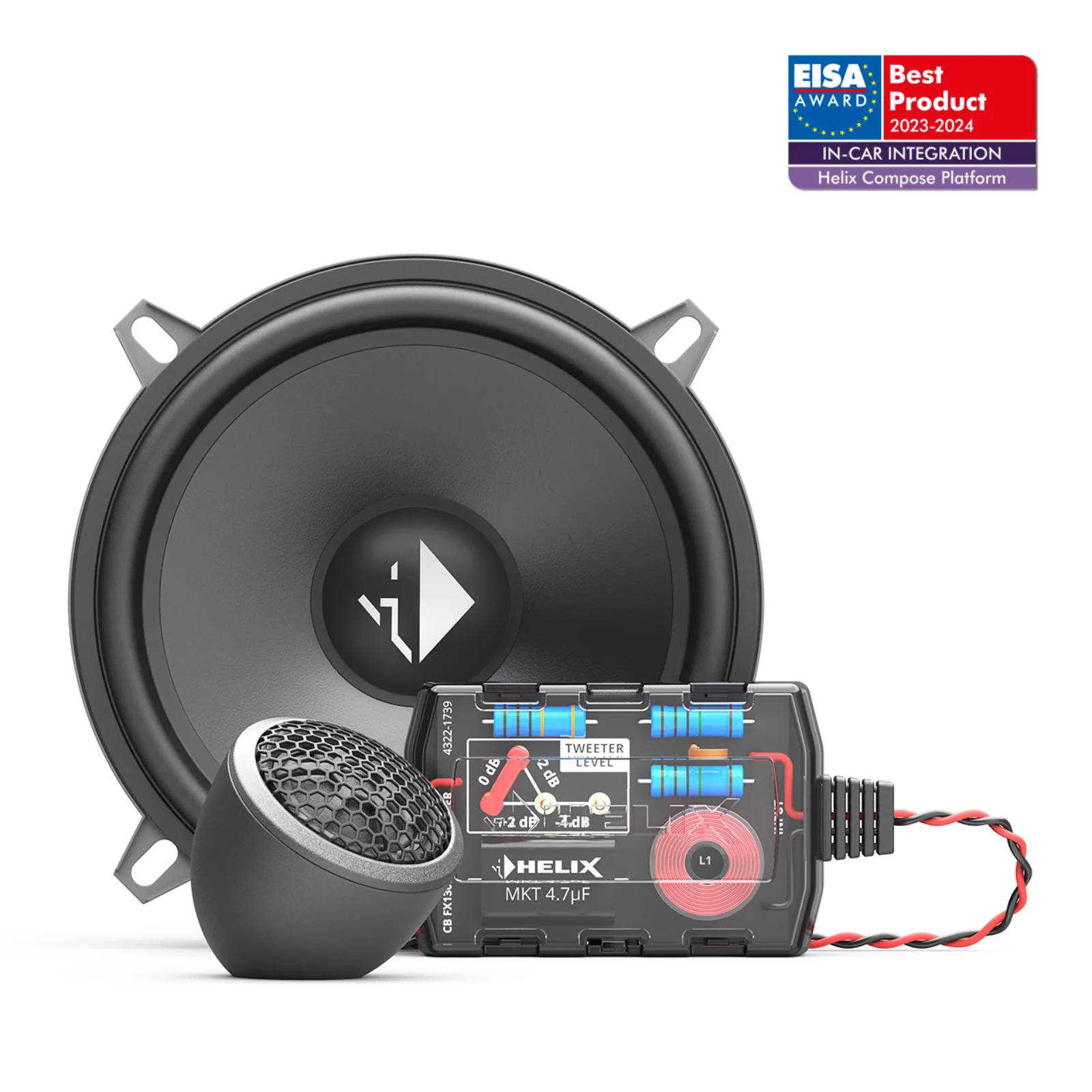 Helix Compose Basic CB K130.2-S3 FlexMount Speaker Kit 5 Inch 13cm 70w RMS Pair - Image 2