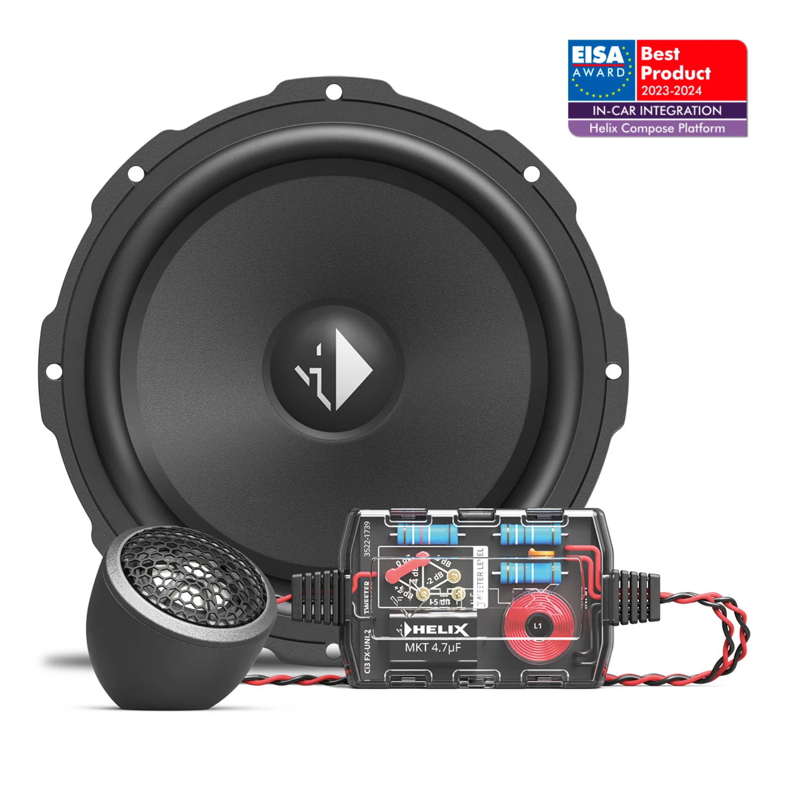 Helix Compose i3 Ci3 K165.2FM-S2 Component 6.5 Inch FlexMount Speakers 100w RMS - Image 2