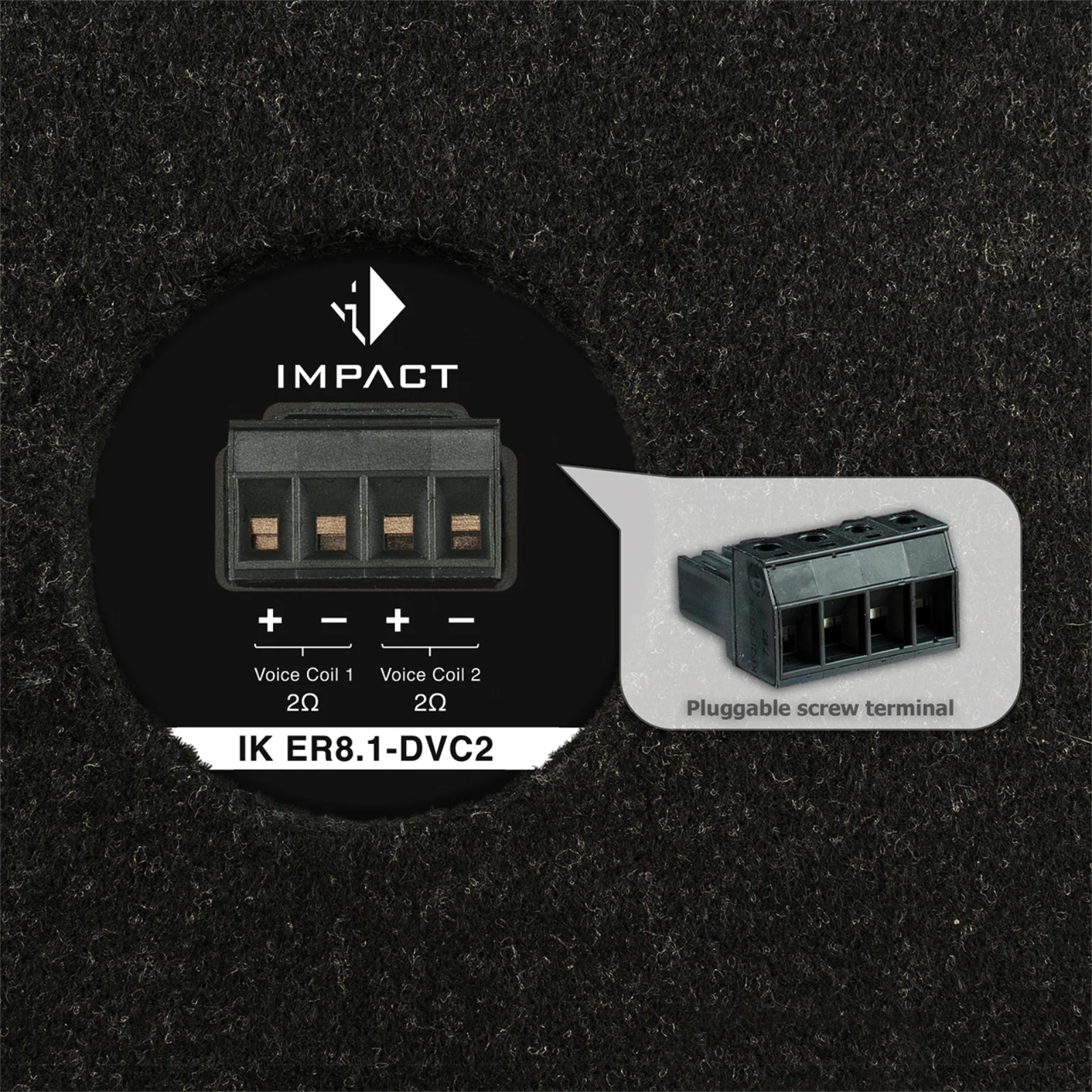 Helix IK ER8.1-DVC2 Sub Space Saving 8 Inch Compact Subwoofer Enclosure 300w RMS - Image 3