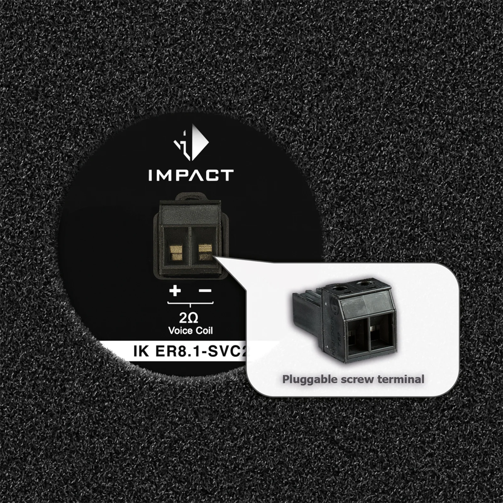Helix IK ER8.1-SVC2 Sub Space Saving 8 Inch Compact Subwoofer Enclosure 300w RMS - Image 3