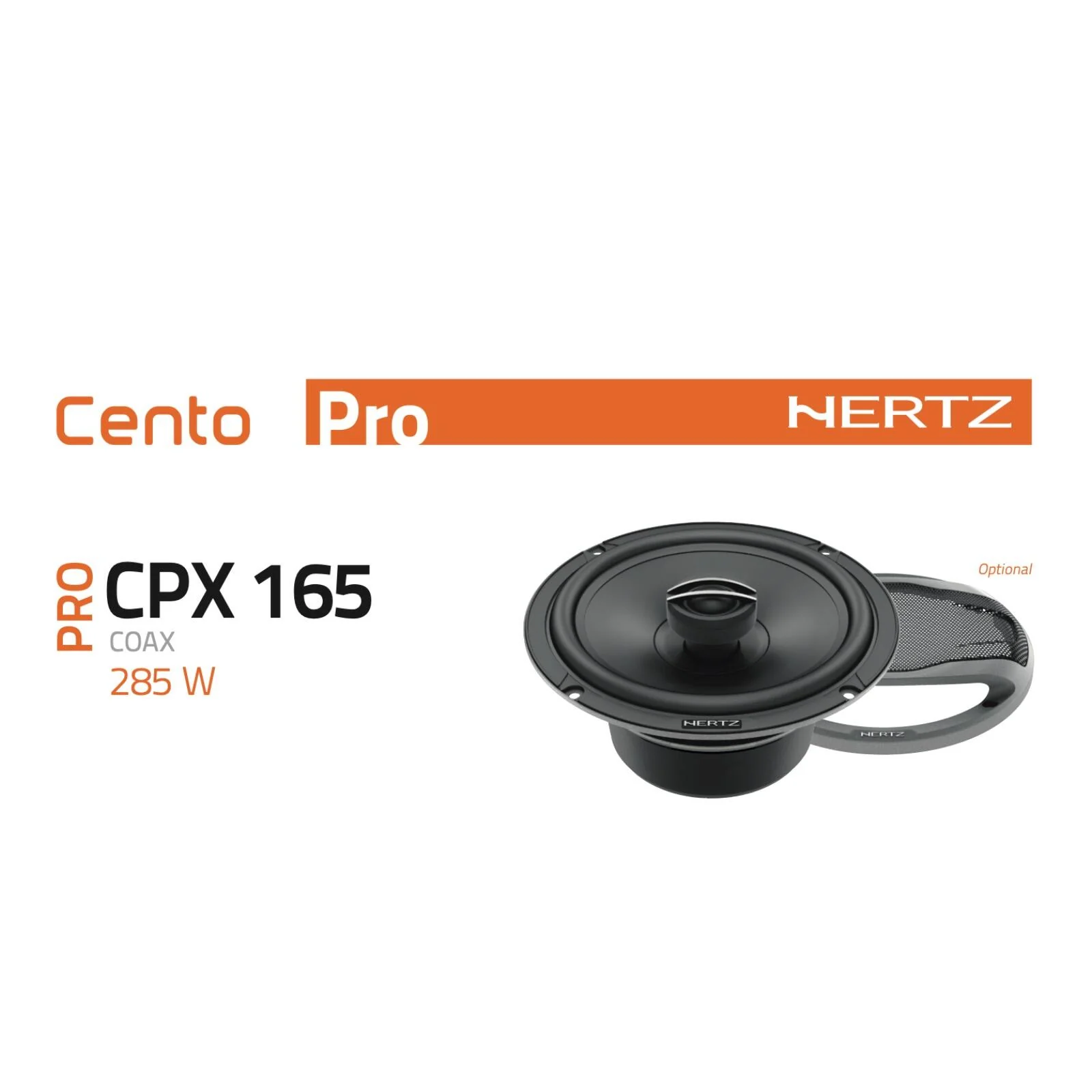 Hertz Cento CPX 165 Pro 6.5" 17cm 2 Way Car Door Coaxial Speakers 95w RMS Pair - Image 5