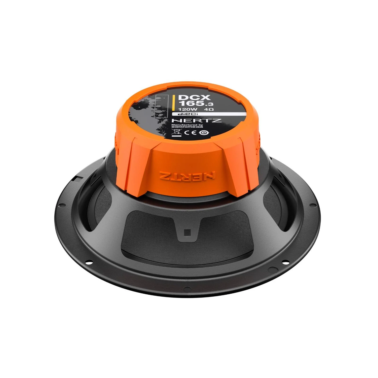 Hertz Dieci DCX 165.3 6.5" 16.5cm 2 Way Car Door Coaxial Speakers 60w RMS Pair - Image 3
