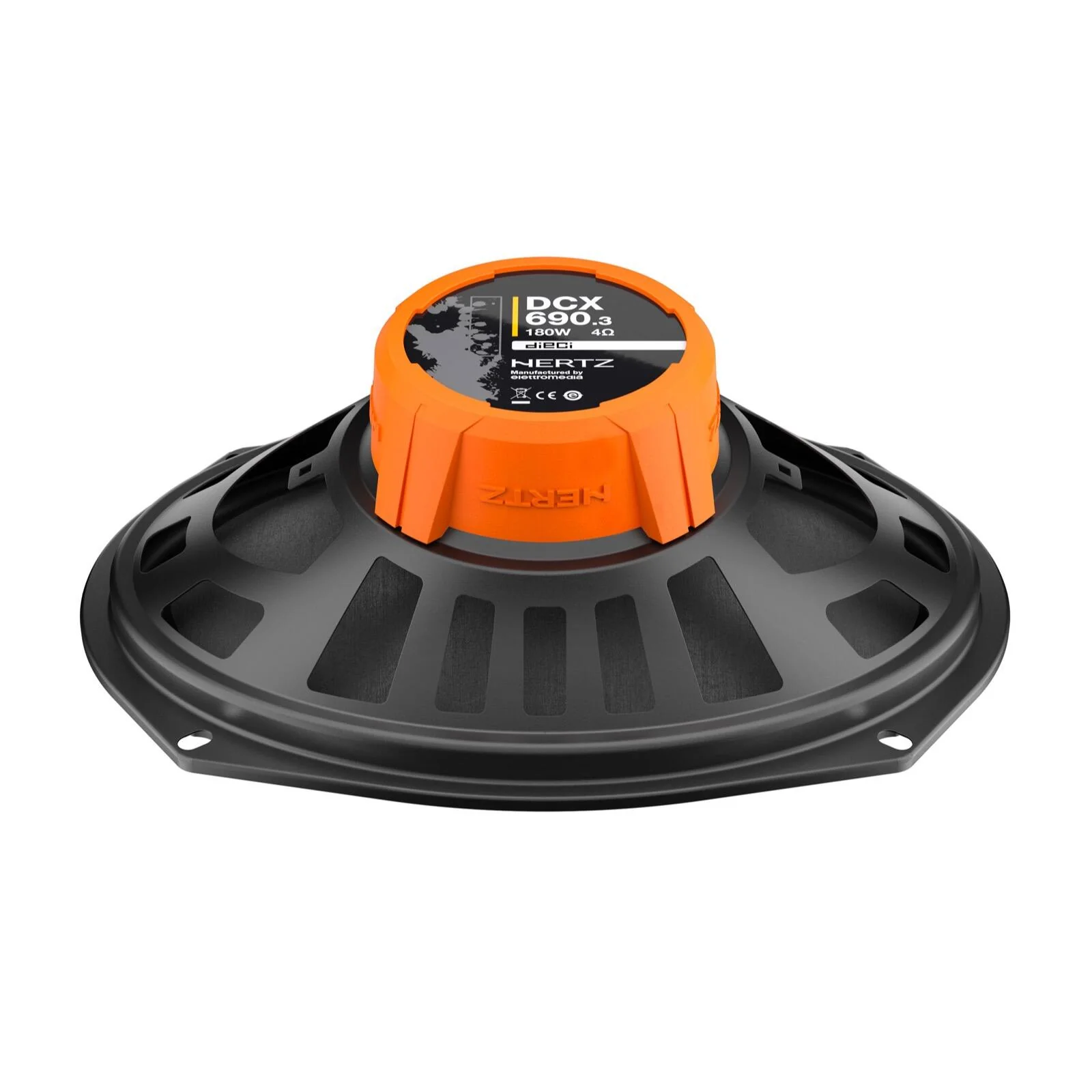Hertz Dieci DCX 690.3 6x9" 3 Way Car Parcel Shelf Coaxial Speakers 90w RMS Pair - Image 3