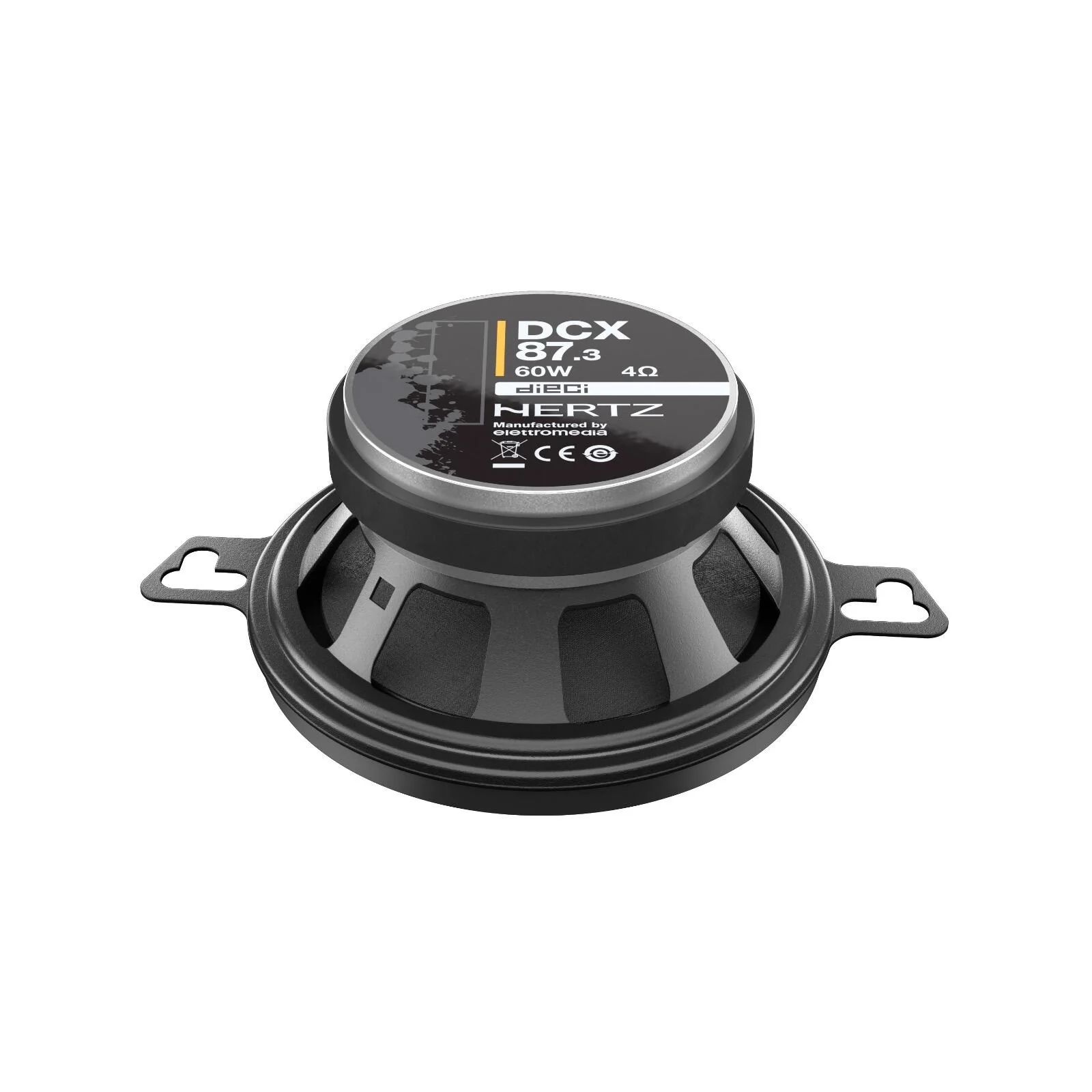 Hertz Dieci DCX 87.3 3.4" 8.7cm 2 Way Car Van Dash Coaxial Speakers 30w RMS Pair - Image 3