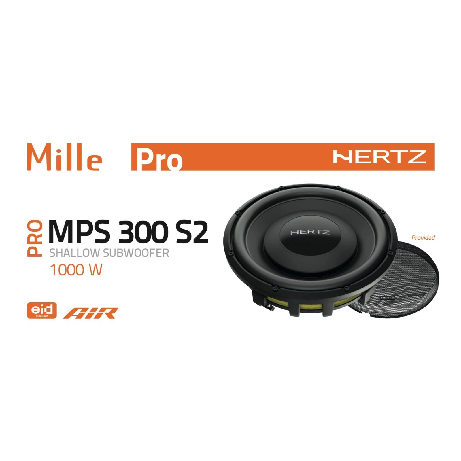 Hertz Mille Pro MPS 300 S2 Sub 12 Inch 30cm Shallow Car Subwoofer 2 Ohm 500w RMS - Image 6