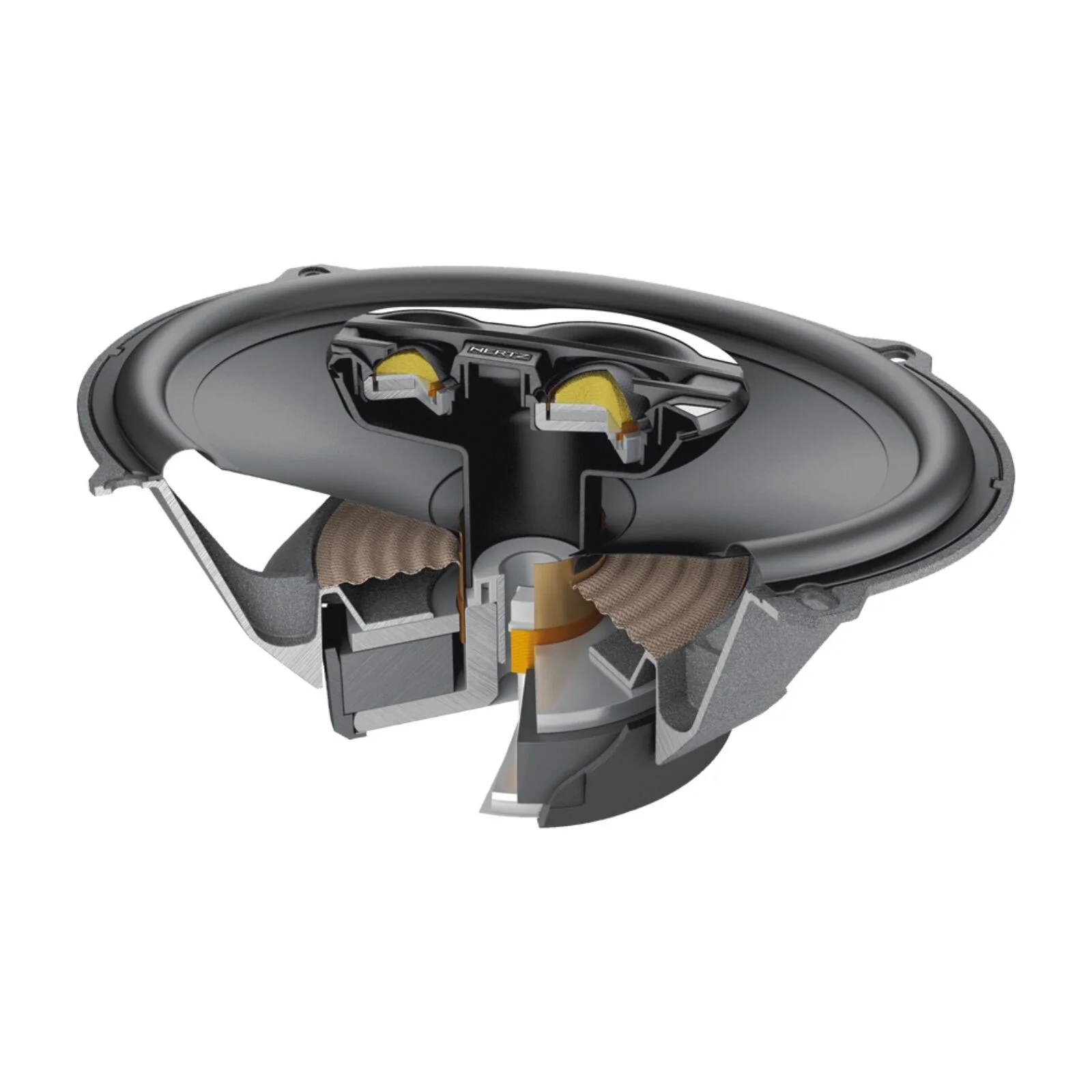 Hertz Mille Pro MPX 690.3 6x9" Car 3 Way Coaxial Parcel Shelf Speakers 130w Pair - Image 5