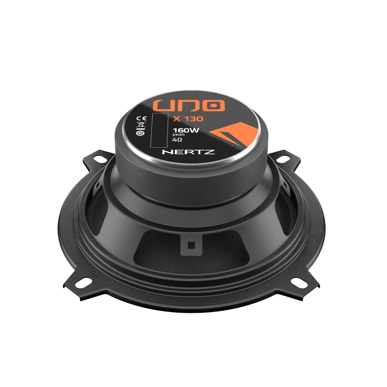 Hertz UNO X 130 5" 13cm 130mm 2 Way Car Door Coaxial Speaker Kit 40w RMS Pair - Image 3