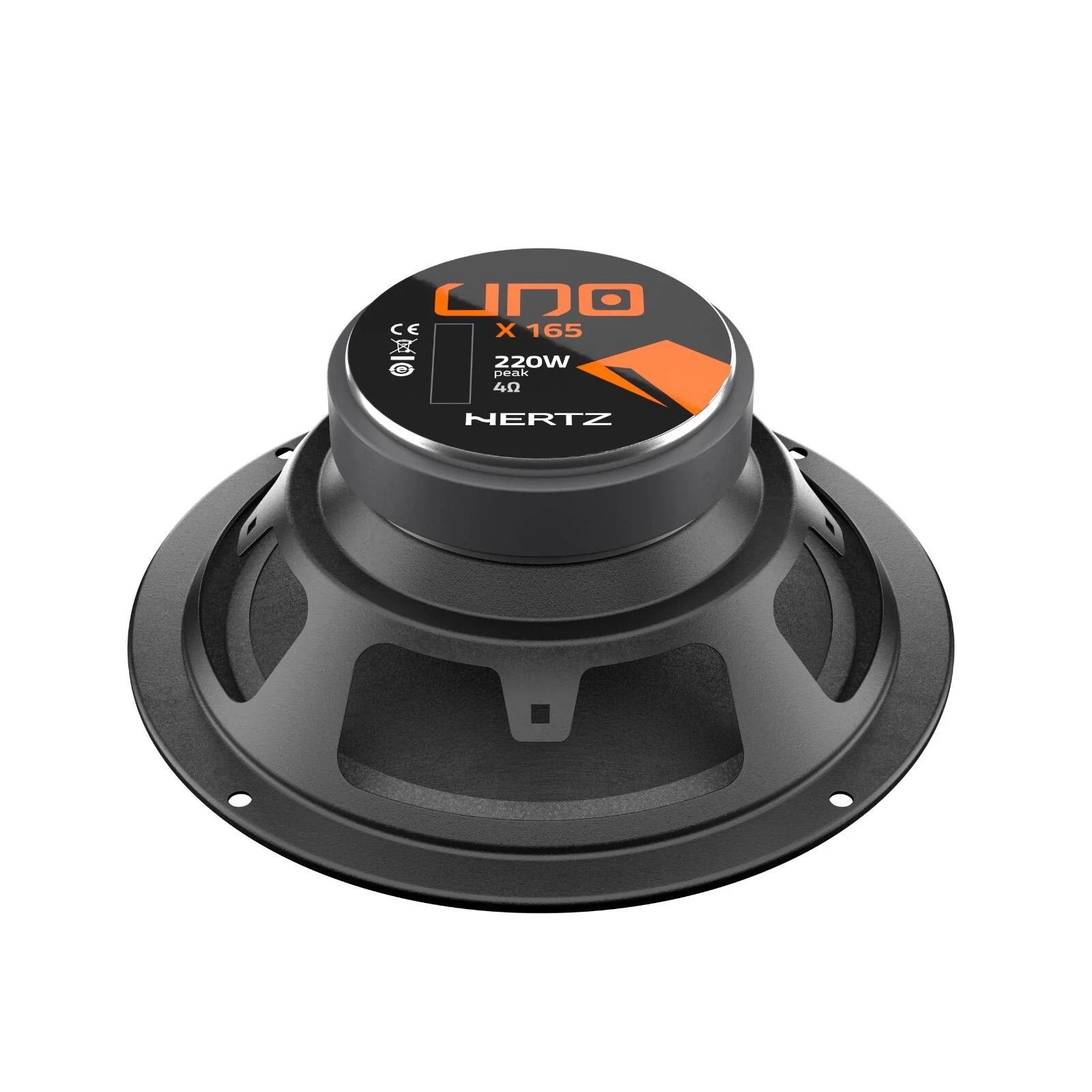 Hertz UNO X 165 6.5" 16.5cm 2 Way Car Van Door Coaxial Speakers 55w RMS Pair - Image 3