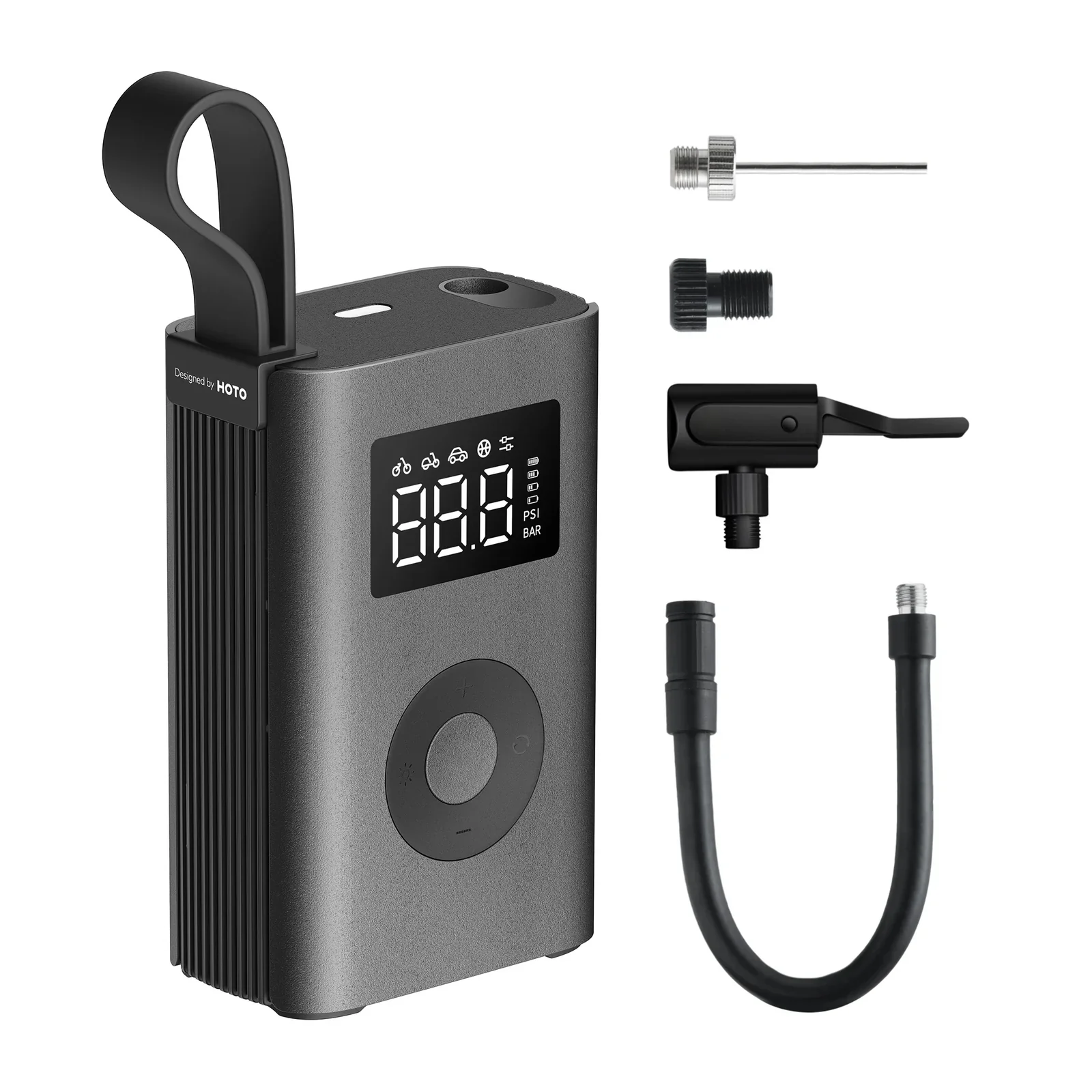Hoto Air Pump ADV Compressor Portable Tyre Inflator Car Motorcycle Bike MTB Ball - Image 3