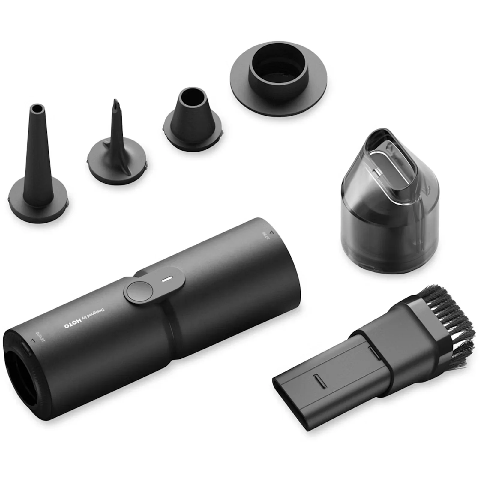 Hoto Compressed Air Capsule Handheld Desk Vacuum Air Pump Duster Blower Inflator - Image 5