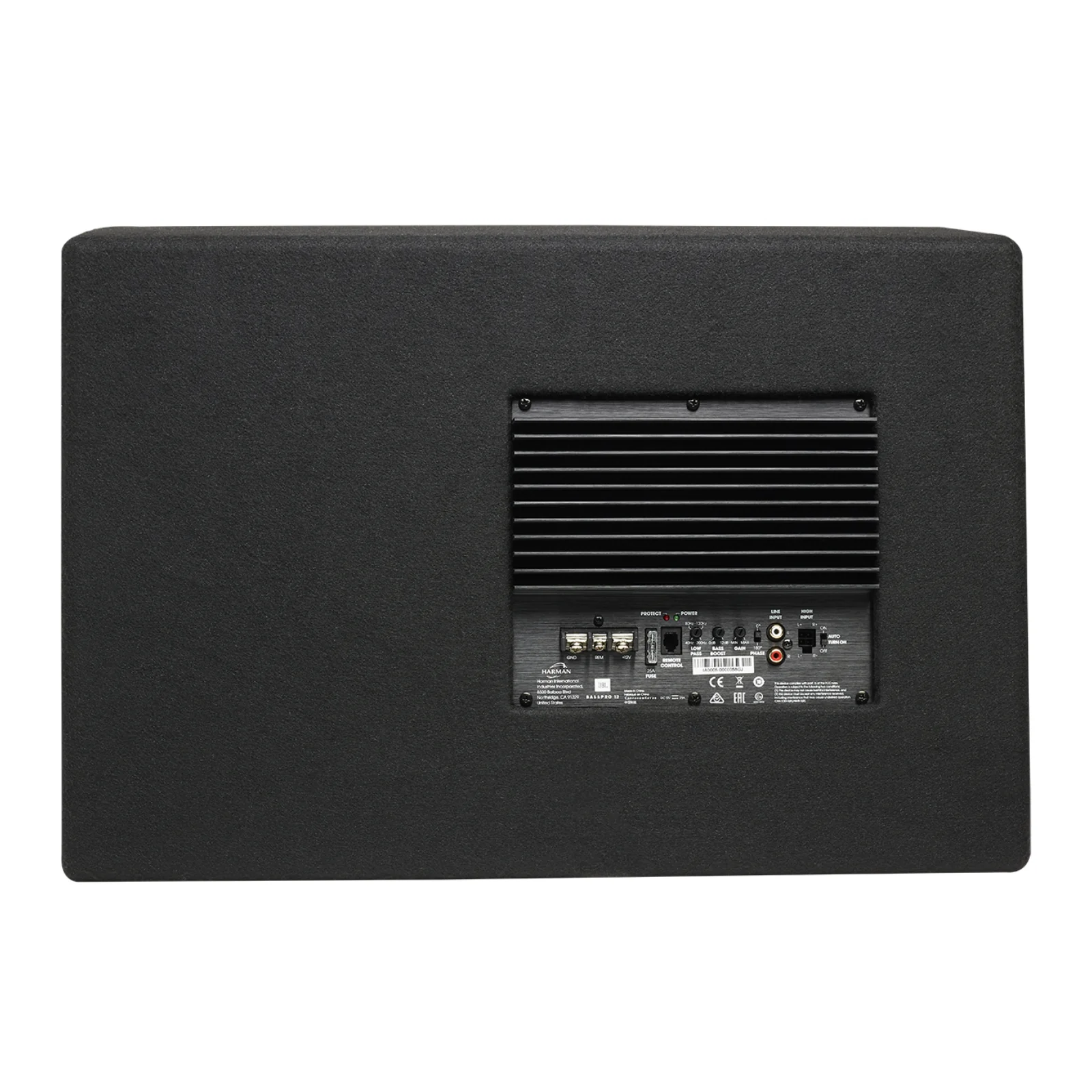 JBL BassPro 12 Active Sub Powered 12 Inch Subwoofer Enclosure Remote 150w RMS - Image 4